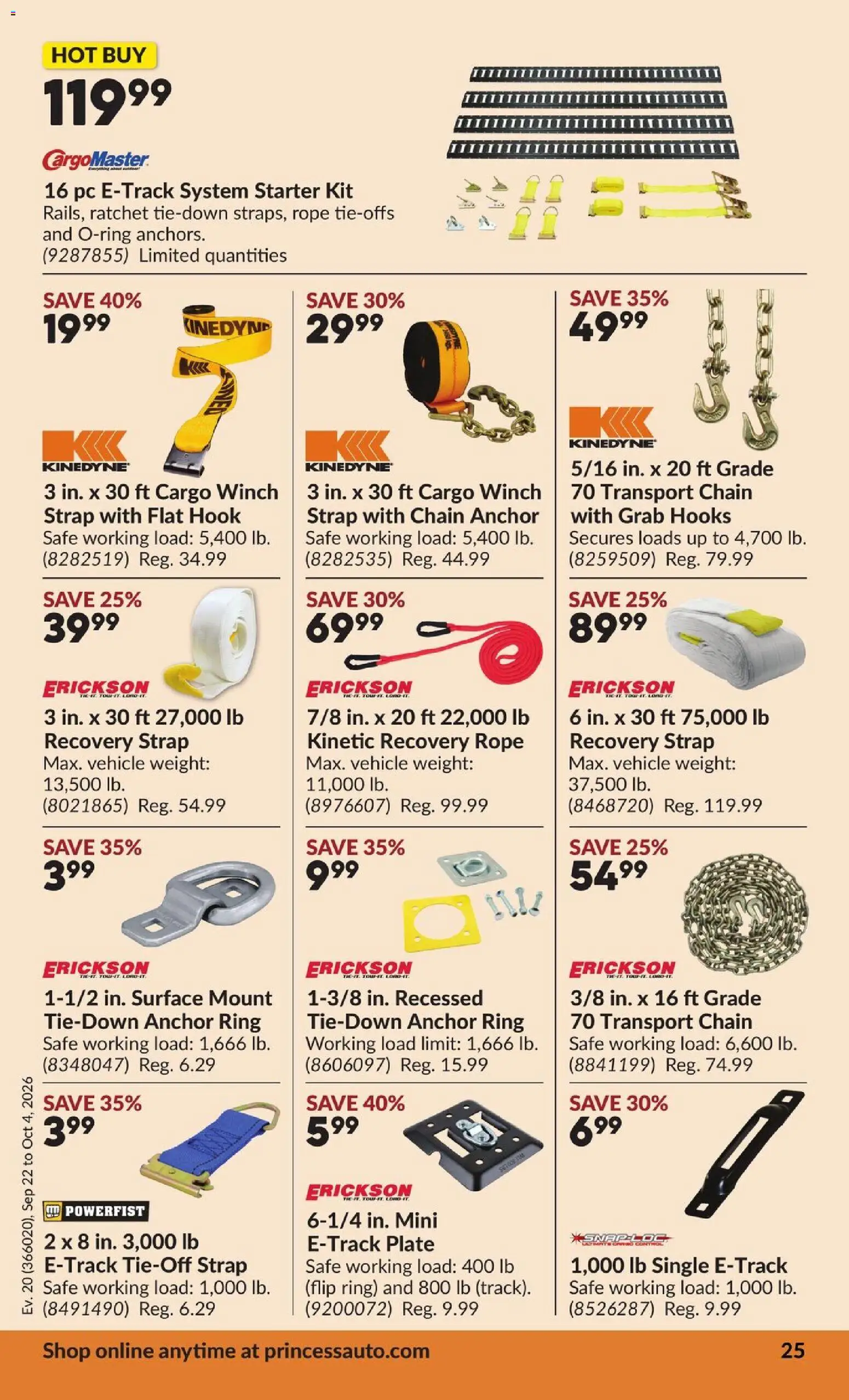 Princess Auto flyer - 2 Week Sale! Flyer in Canada