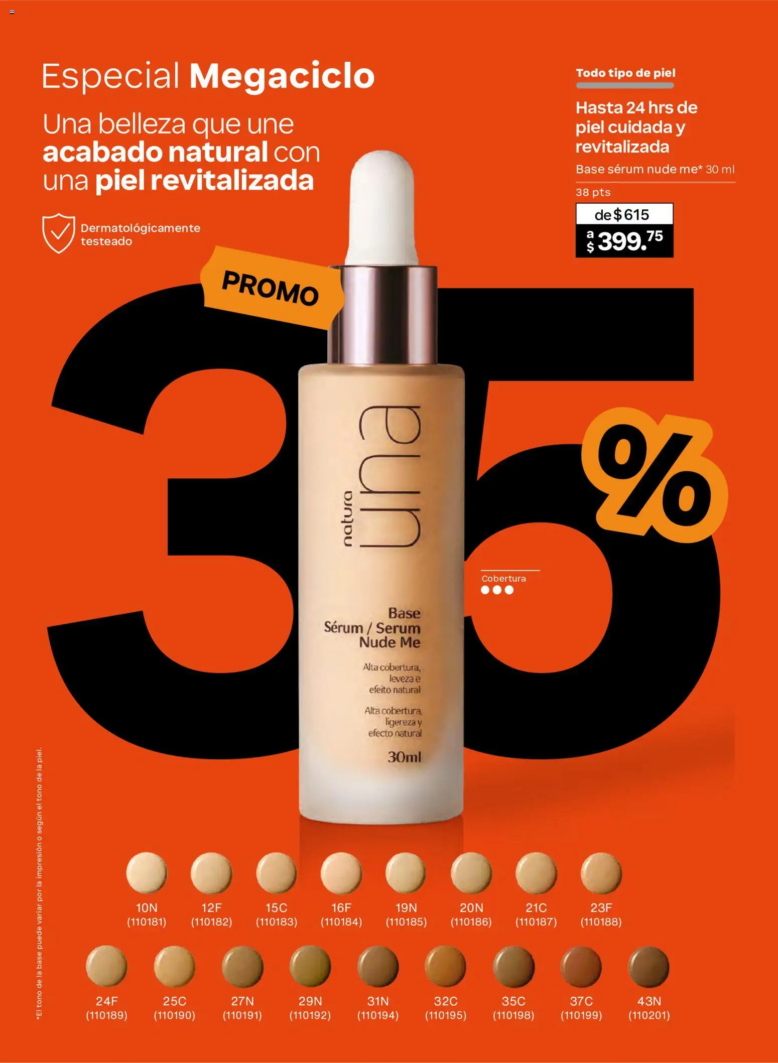Natura campaña  2026 Folleto in México