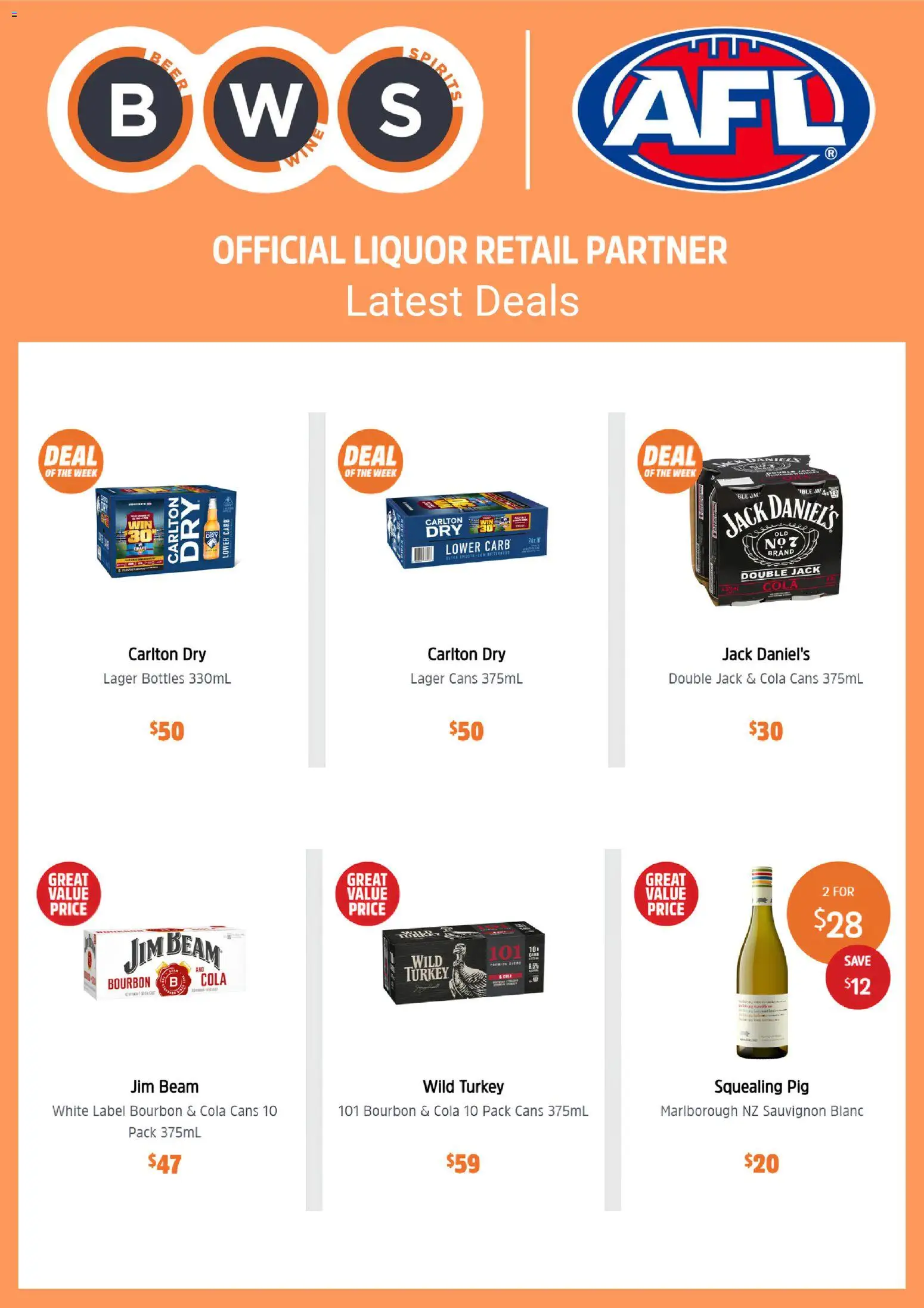 BWS catalogue Catalogue in Australia