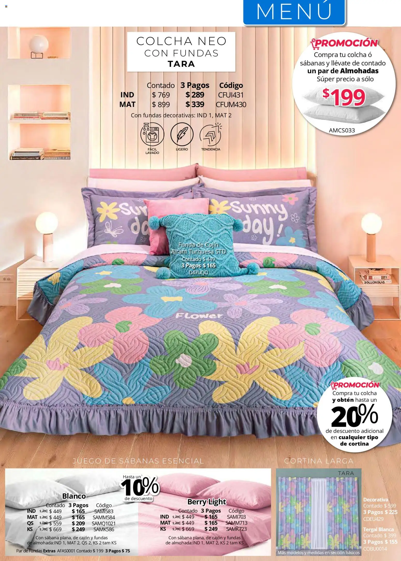 ¡El último » catálogo de Colchas Concord para Julio « está aquí! Descubre las SUPER OFERTAS. | México