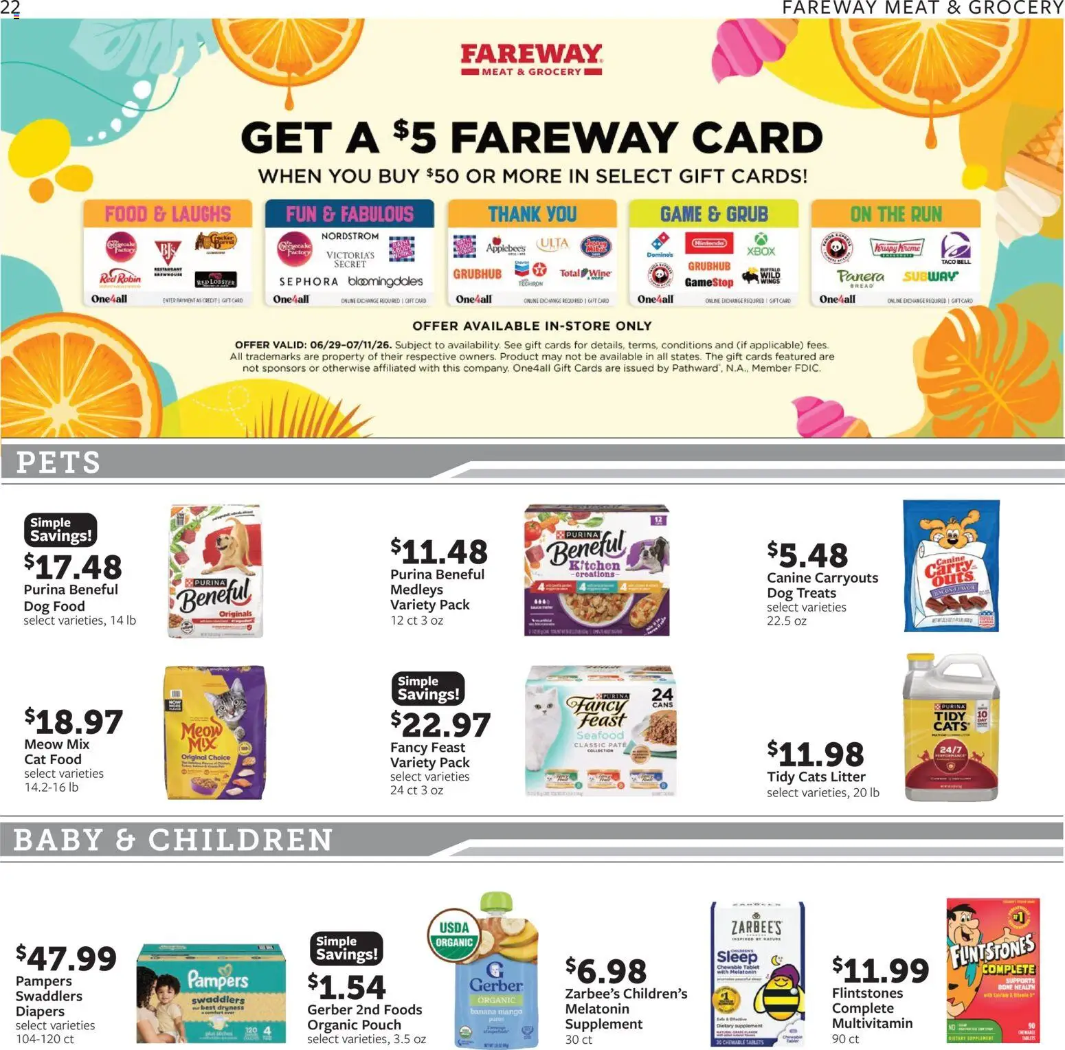 The new Fareway flyer is now online. See all July offers on your mobile and save! | United States