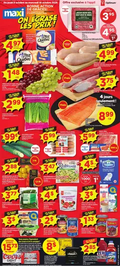 Maxi Maxi weekly flyer / circulaire