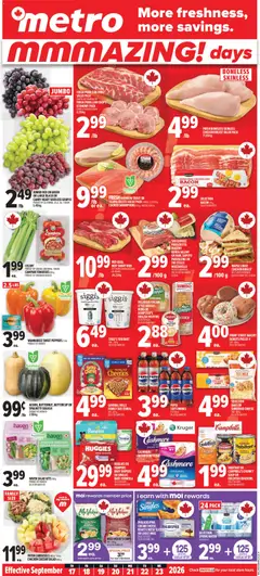 Metro Metro weekly flyer / circulaire