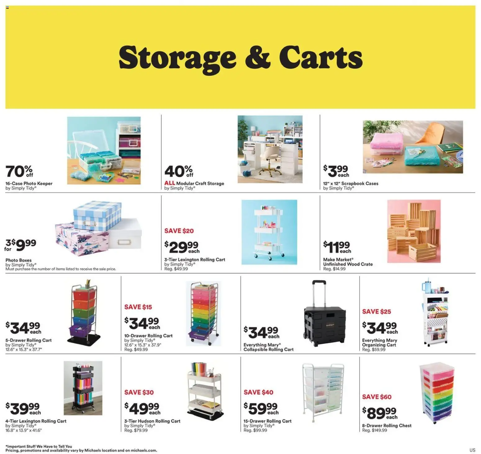 Michaels Weekly Ad Weekly Ad in United States