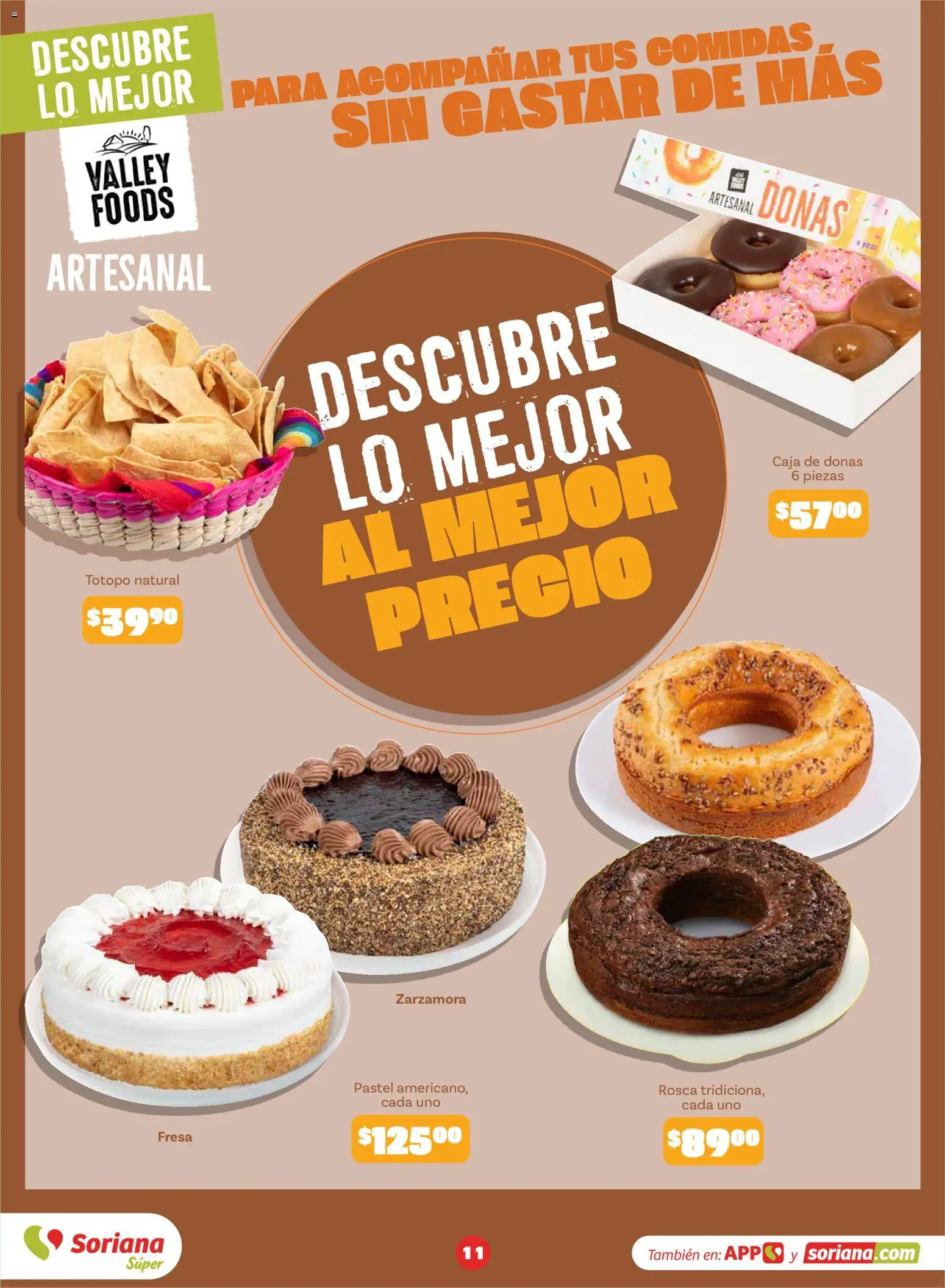 Soriana Descubre lo mejor al mejor precio Súper Nacional Folleto in México