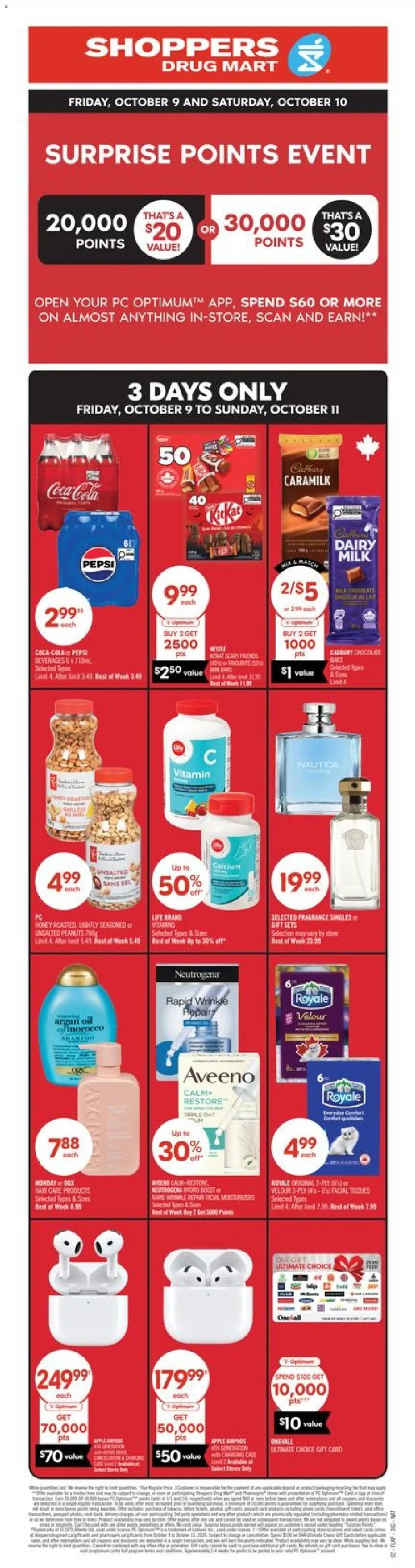 Shoppers weekly flyer / circulaire Flyer in Canada