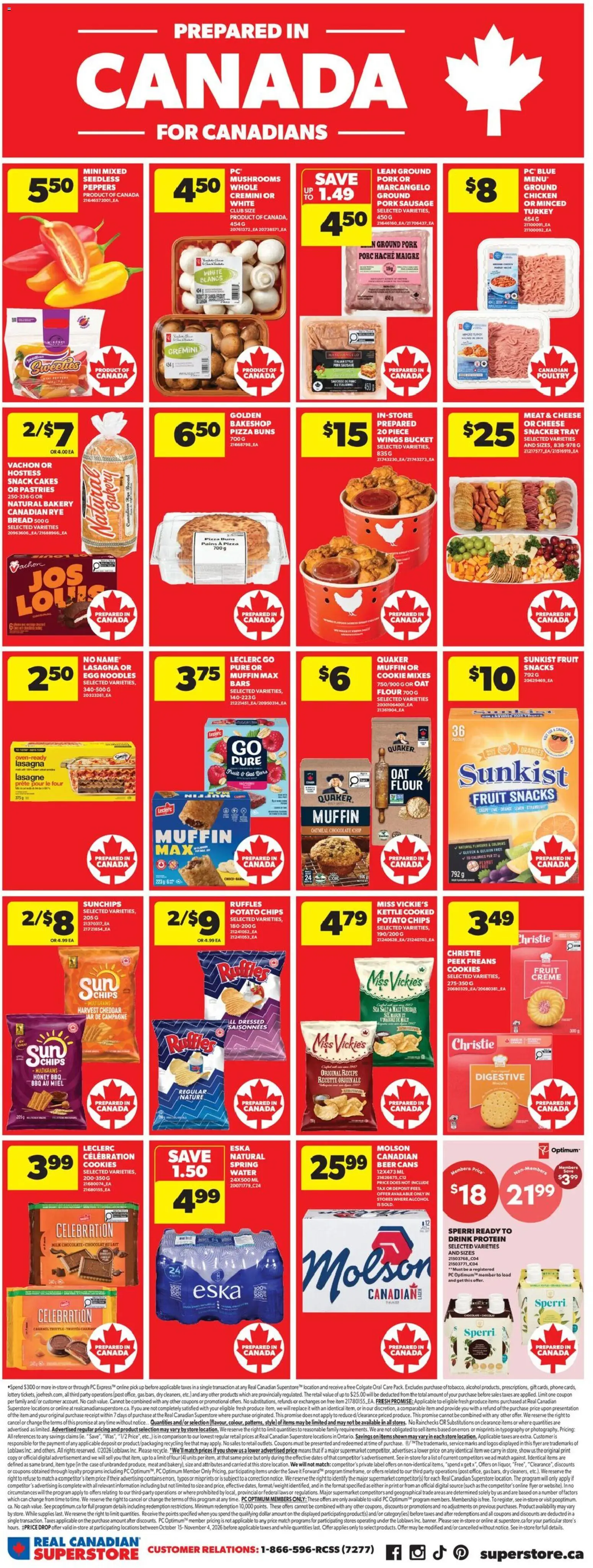Real Canadian Superstore weekly flyer / circulaire Flyer in Canada