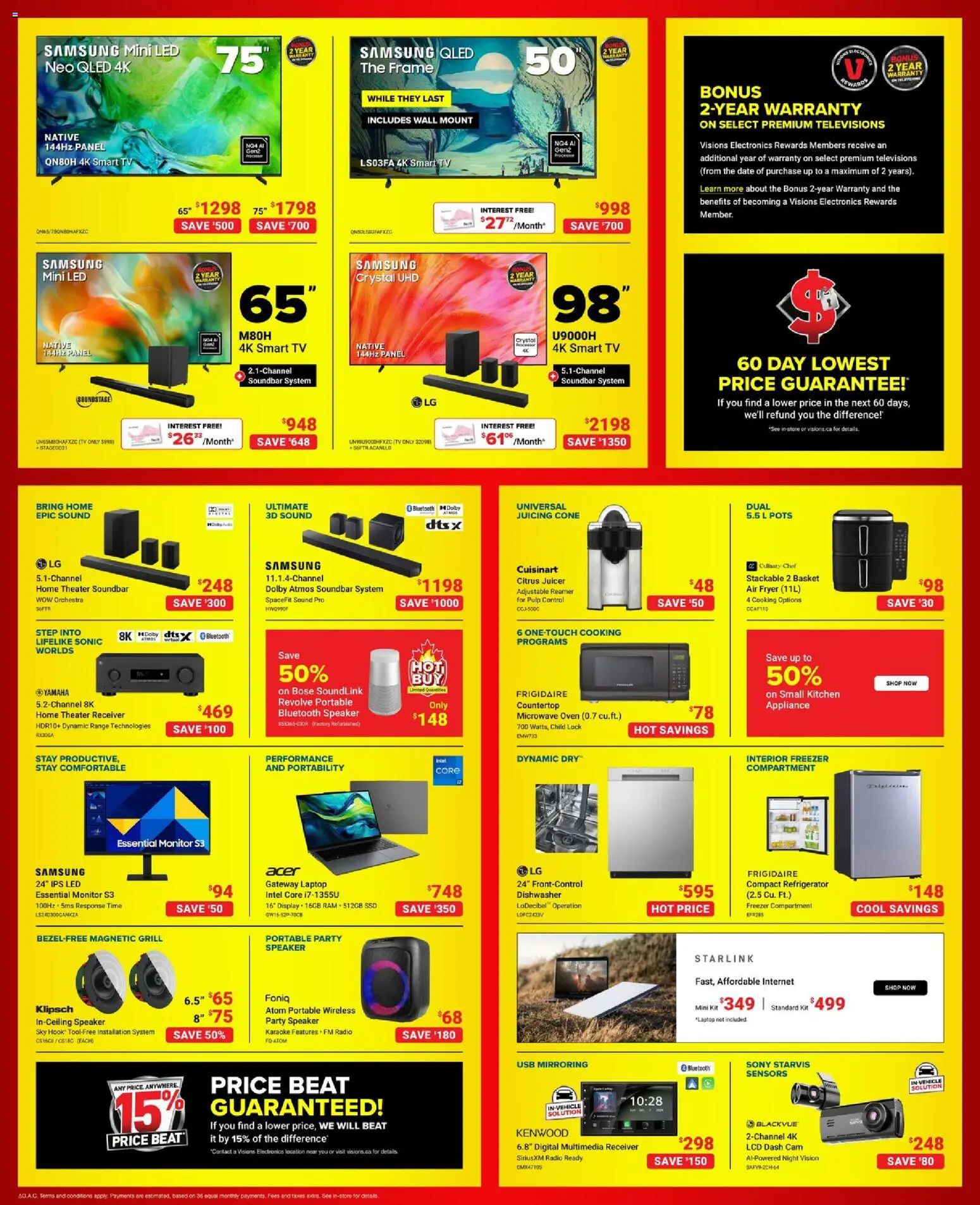 Visions weekly flyer / circulaire Flyer in Canada