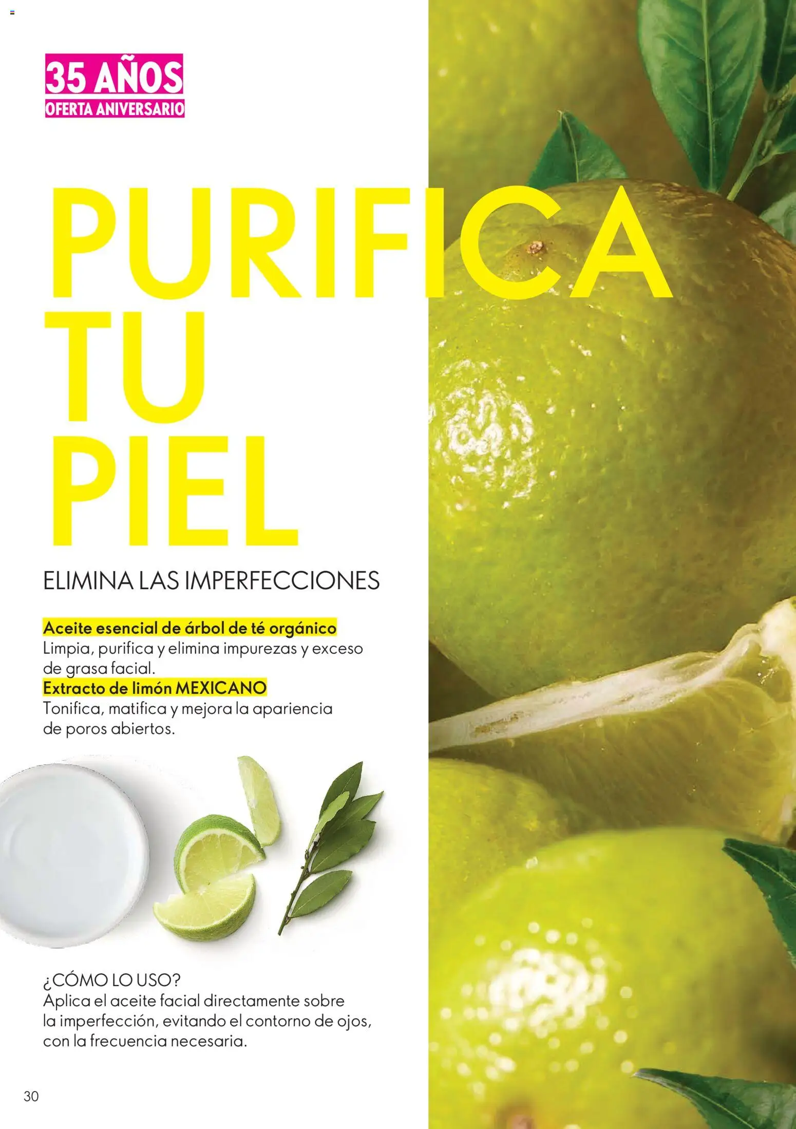 Oriflame Buen Mes Folleto in México