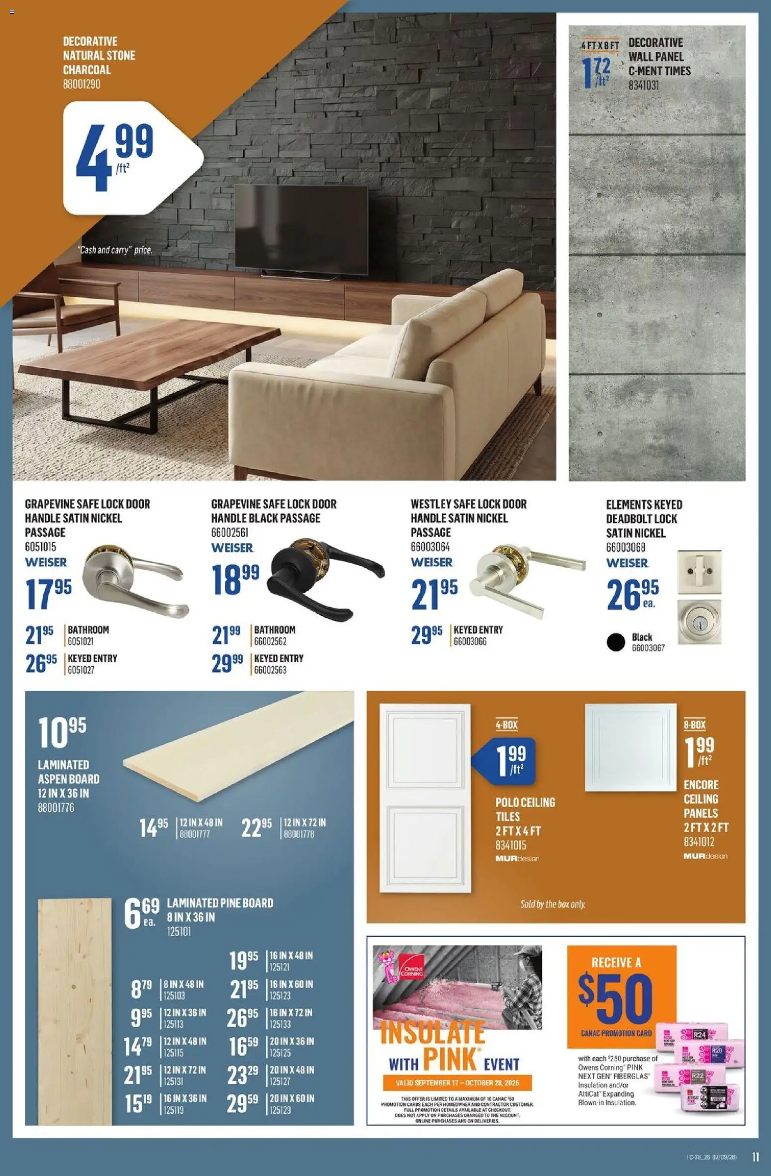 Canac weekly flyer Flyer in Canada