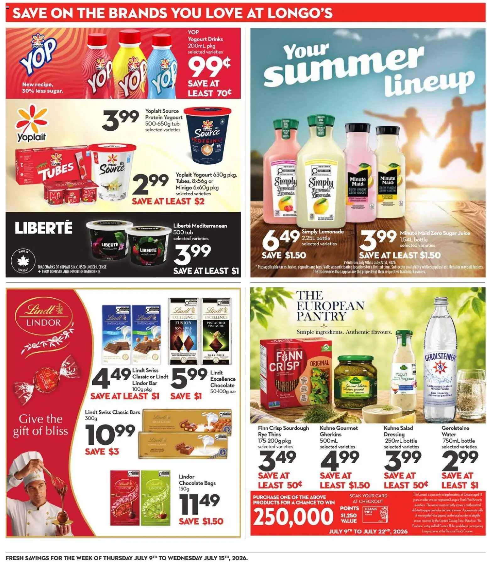 Longo's Flyer from Jul 9, 2026 - Unlock Huge Savings | Canada