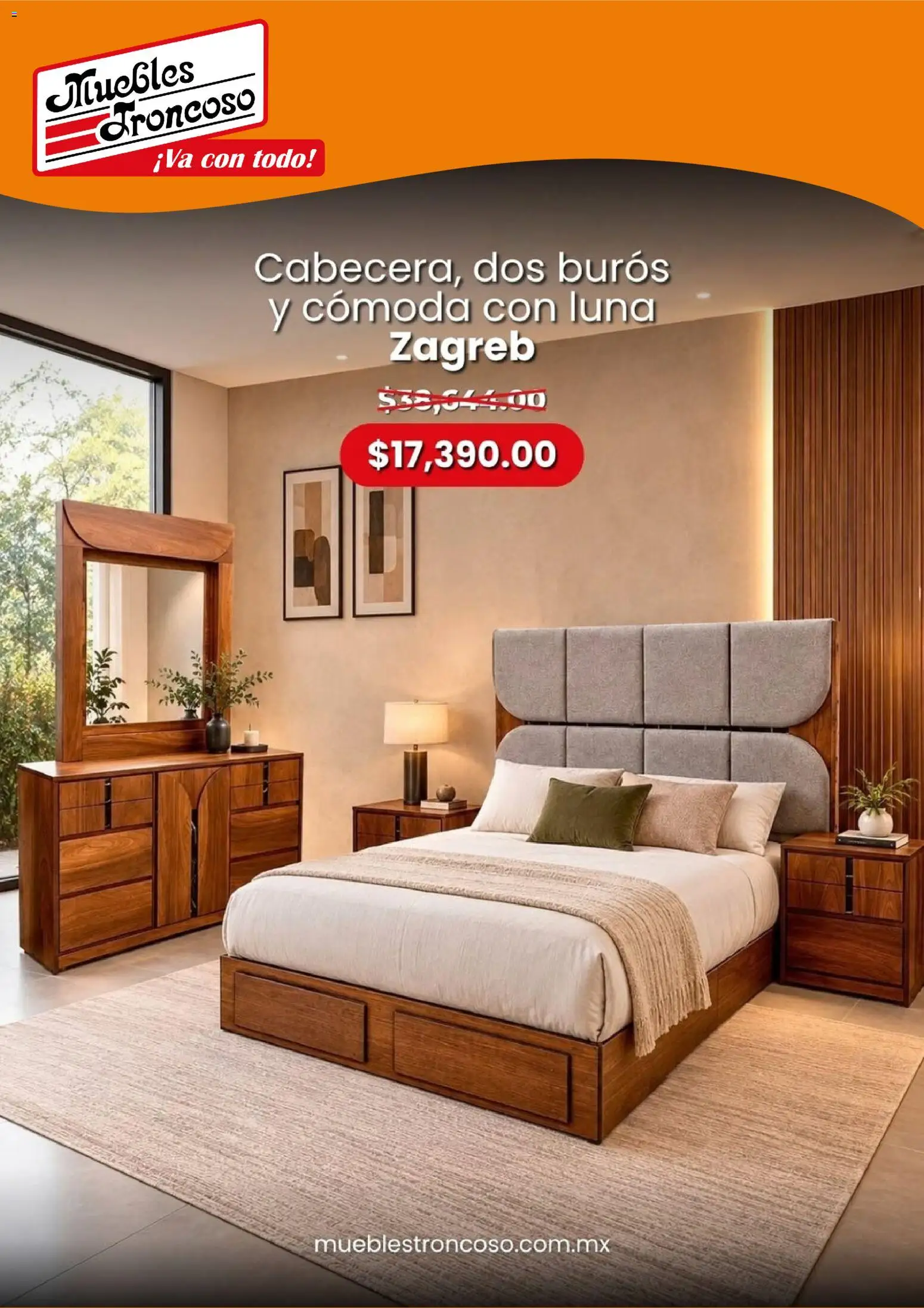 Muebles Troncoso catálogo Folleto in México