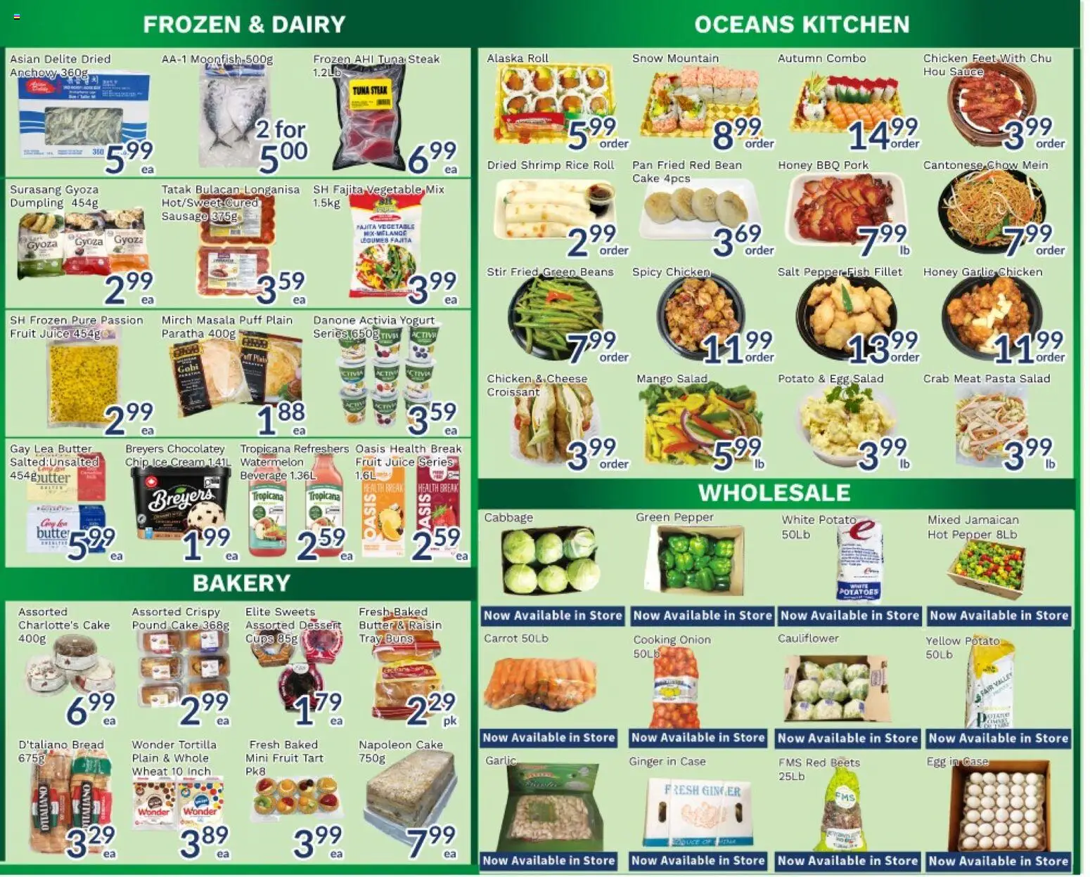 Oceans weekly flyer / circulaire Flyer in Canada