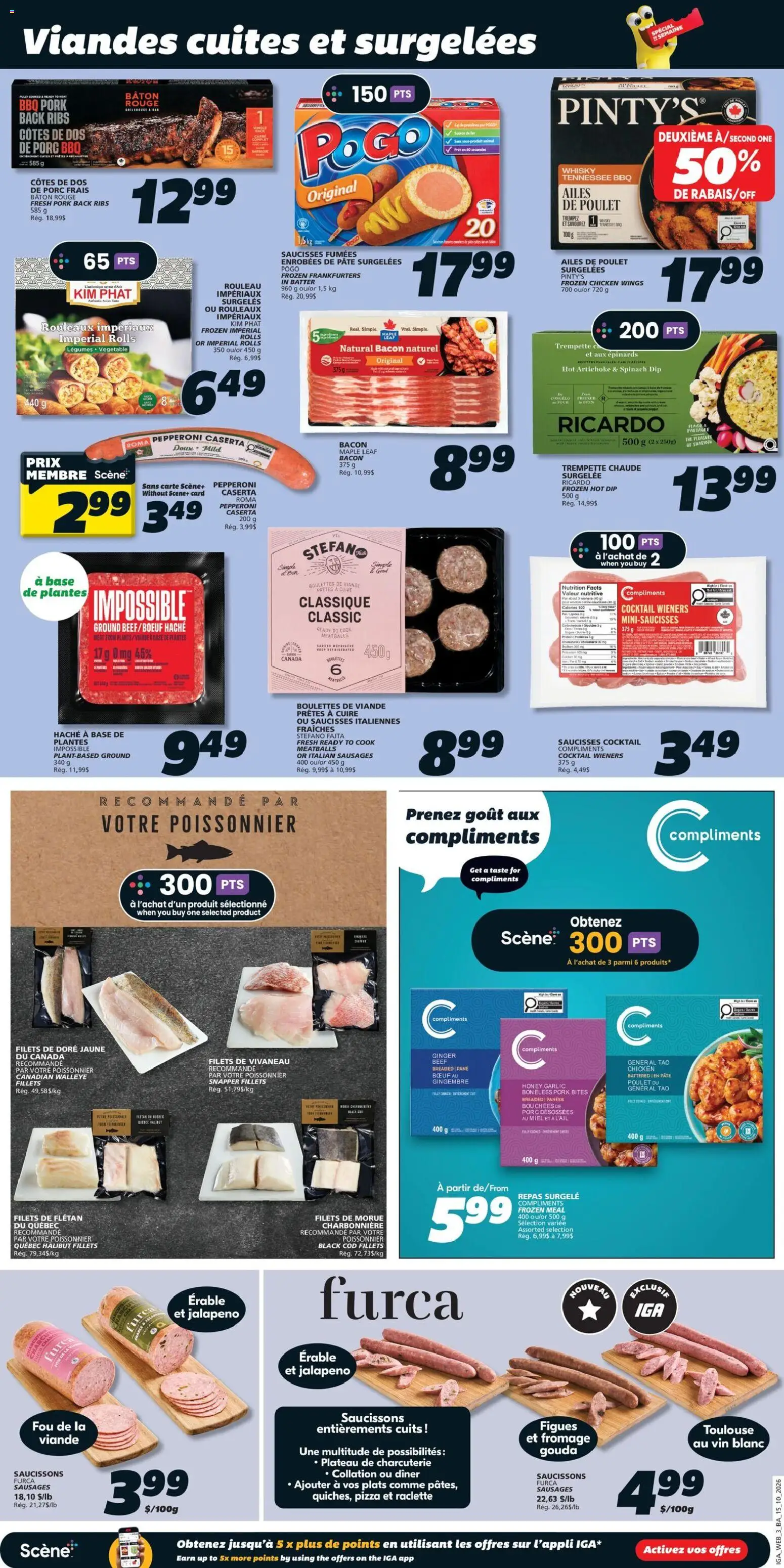 IGA weekly flyer / circulaire Flyer in Canada