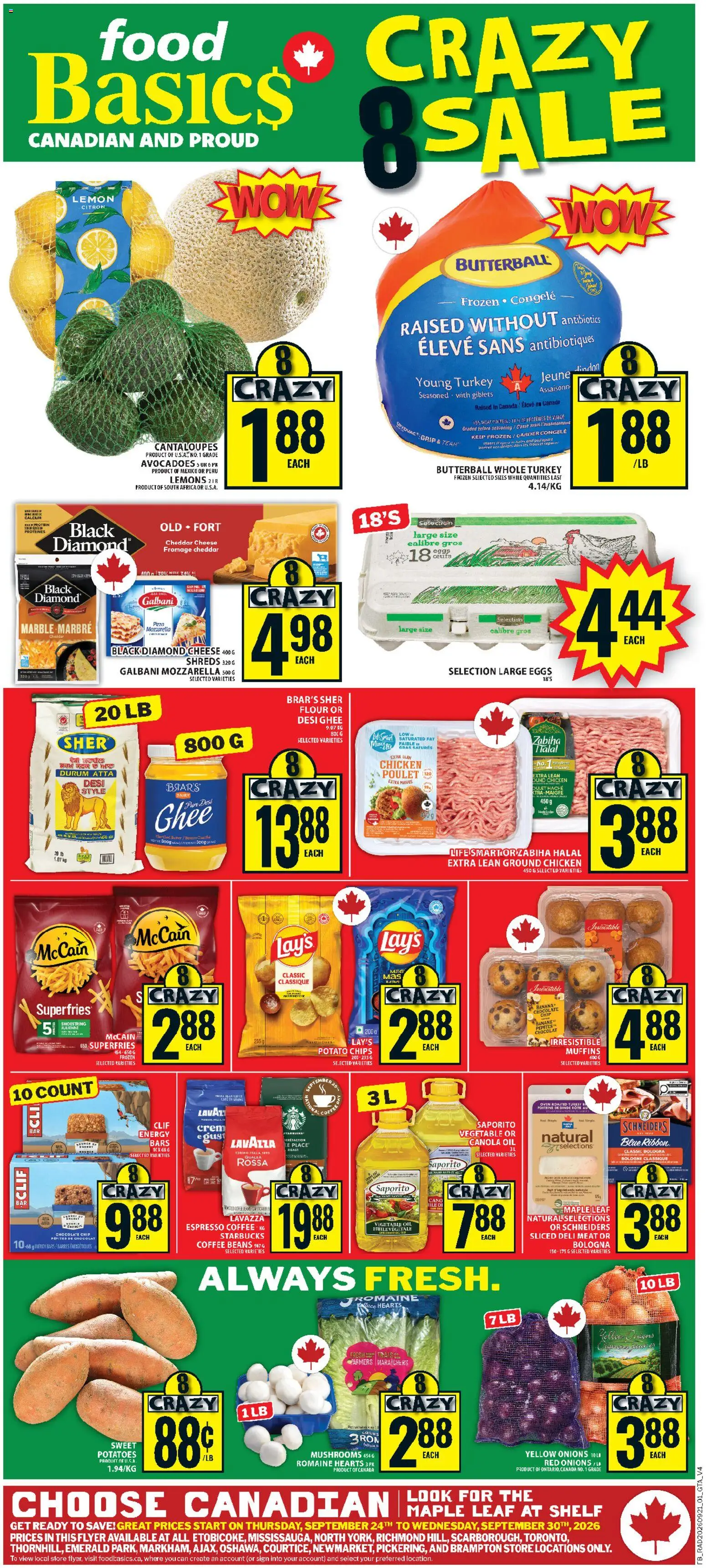 Food Basics weekly flyer / circulaire Flyer in Canada