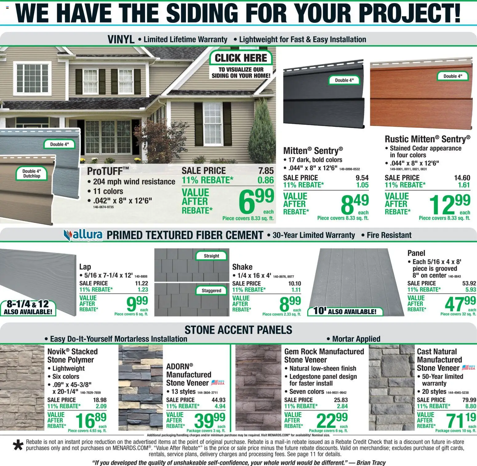 Menards Weekly Ad Weekly Ad in United States
