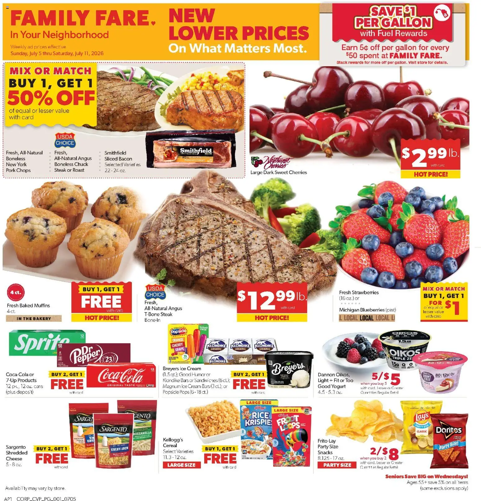 The new Family Fare flyer is now online. See all July offers on your mobile and save! | United States