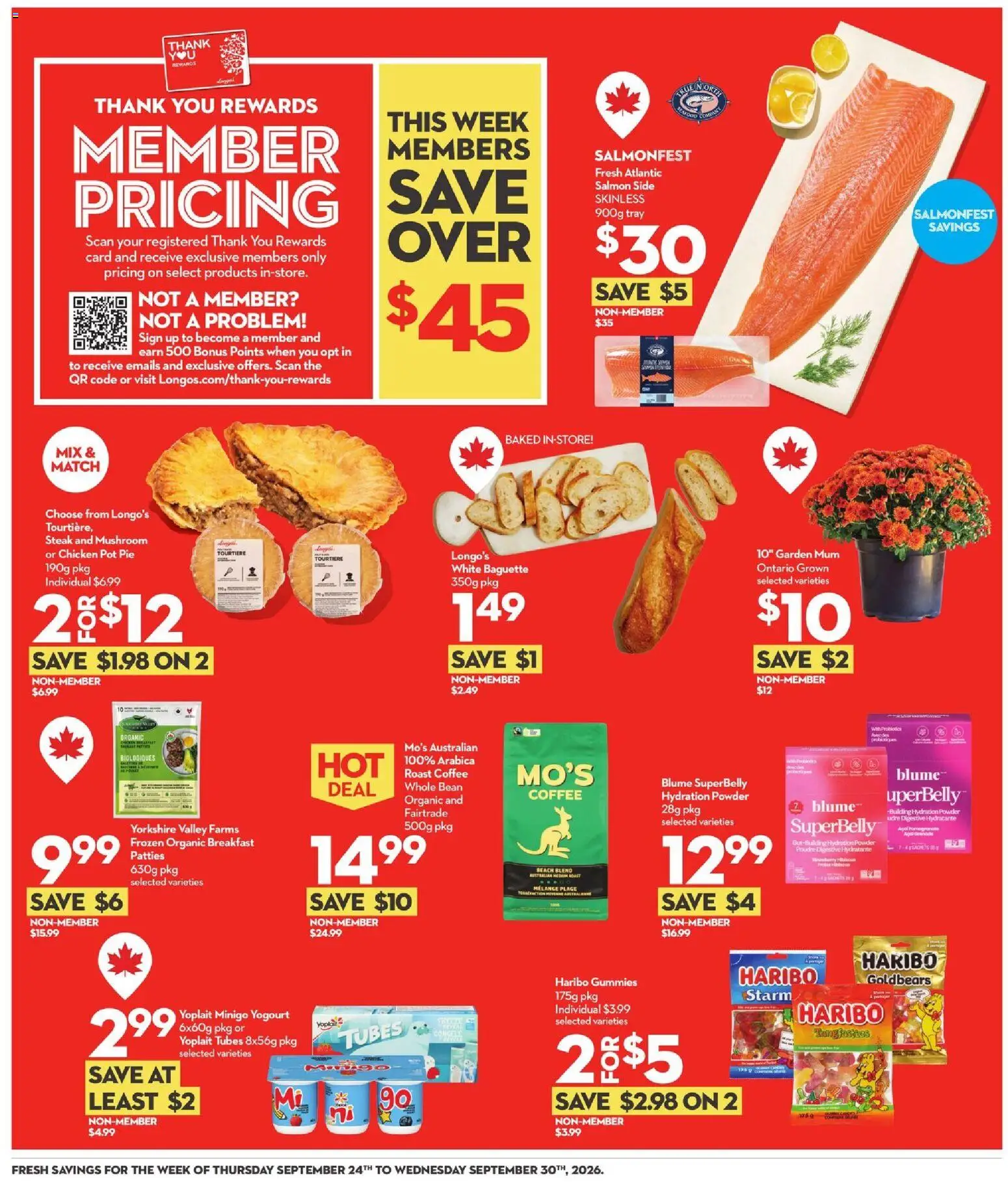 Longo`s weekly flyer / circulaire Flyer in Canada