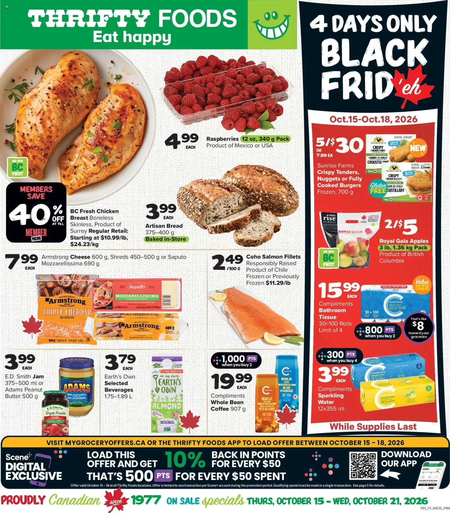 Thrifty Foods weekly flyer / circulaire Flyer in Canada