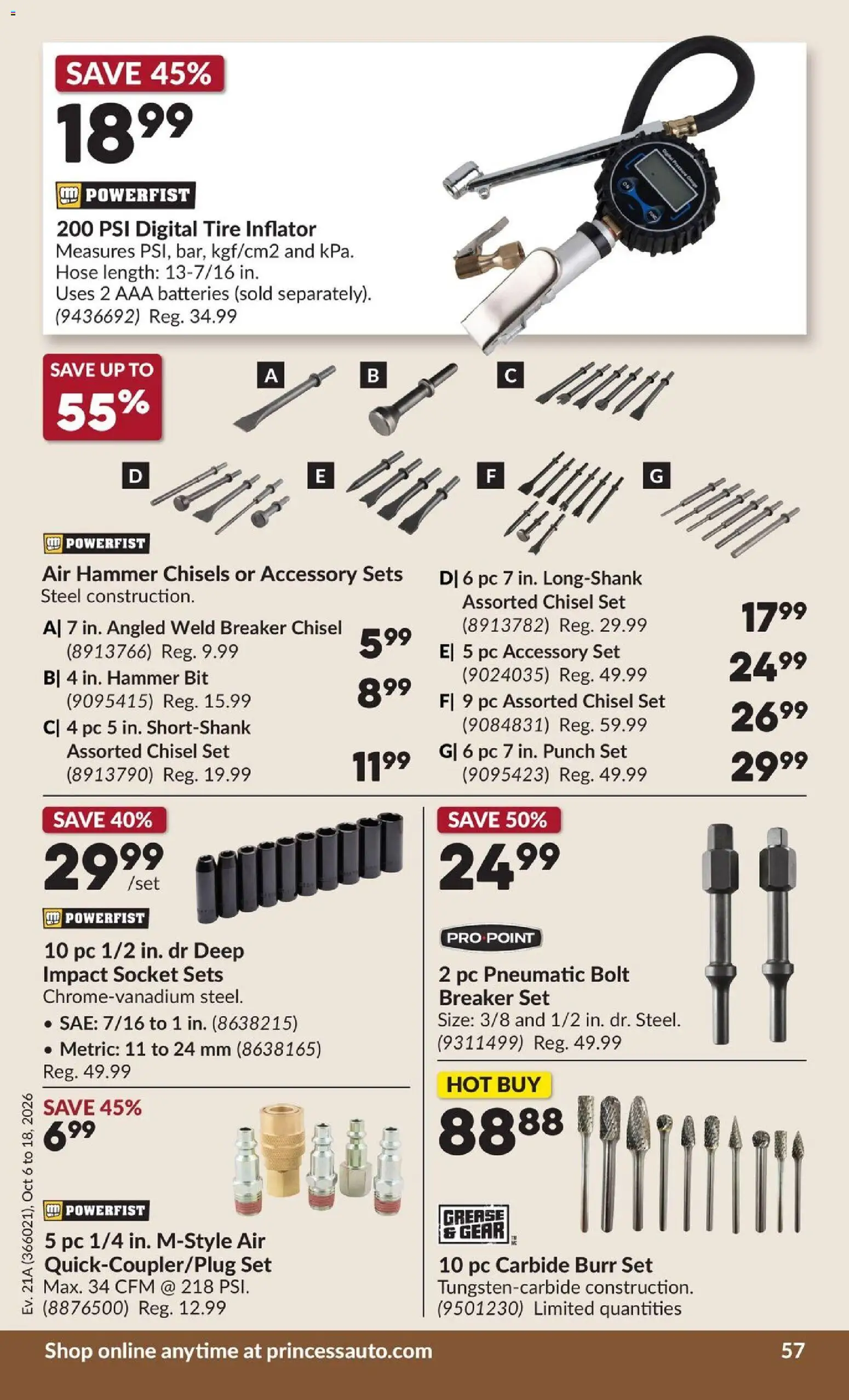 Princess Auto flyer - 2 Week Sale! Flyer in Canada