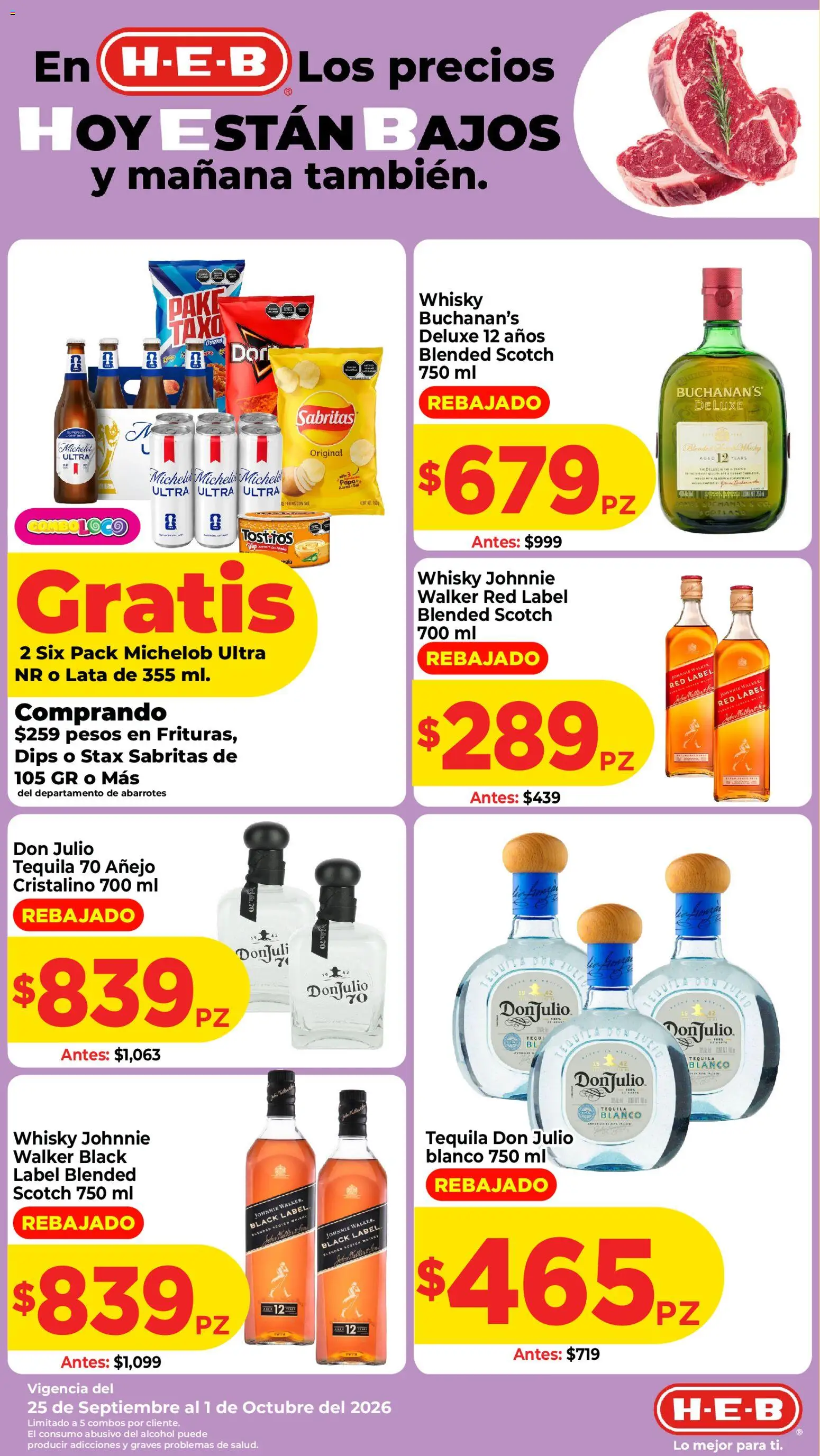 H-E-B folleto Folleto in México
