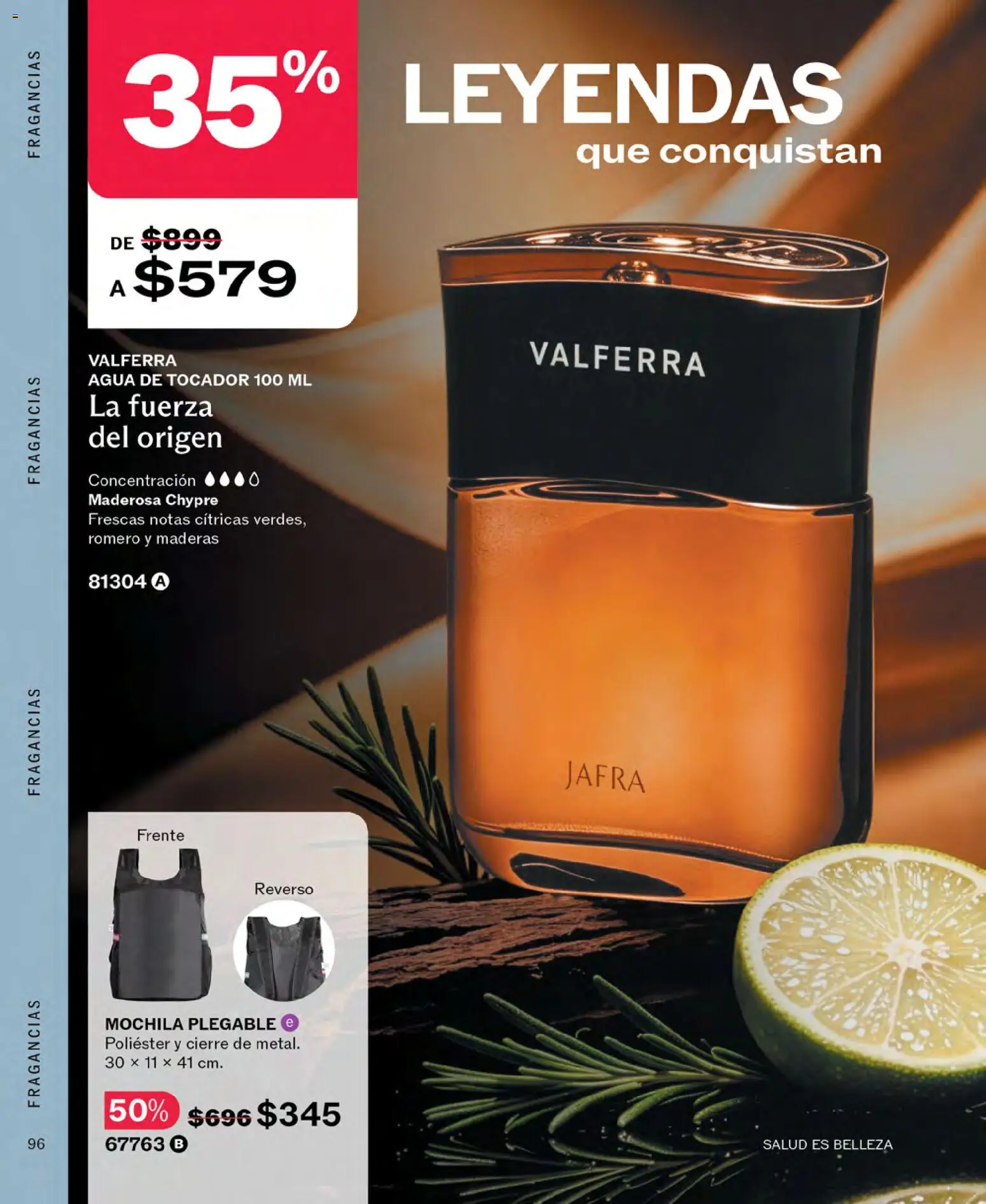 JAFRA catálogo Folleto in México