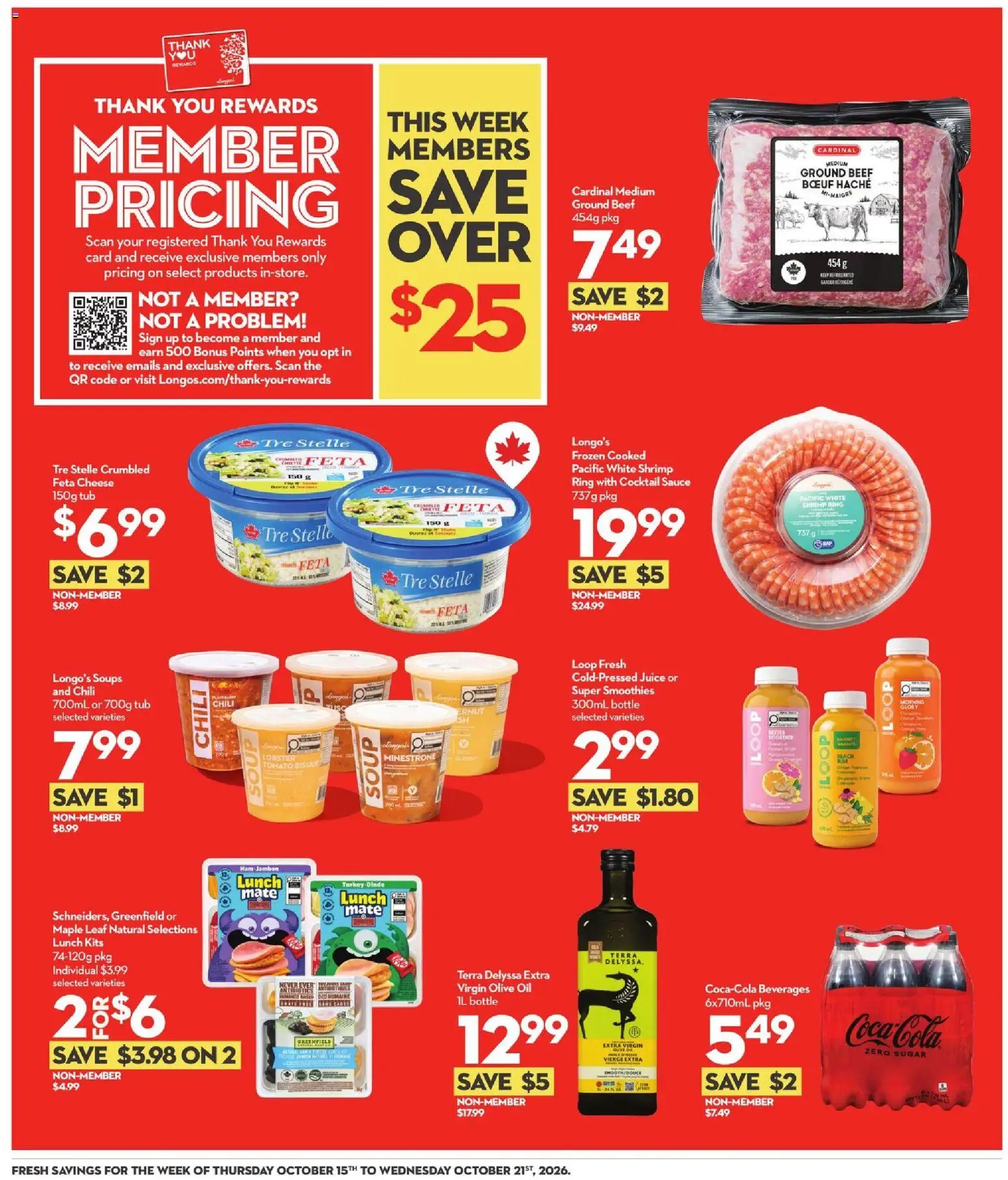 Longo`s weekly flyer / circulaire Flyer in Canada