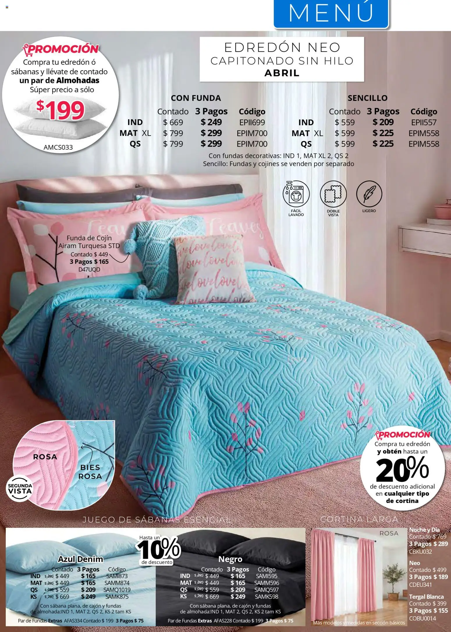 ¡El último » catálogo de Colchas Concord para Julio « está aquí! Descubre las SUPER OFERTAS. | México