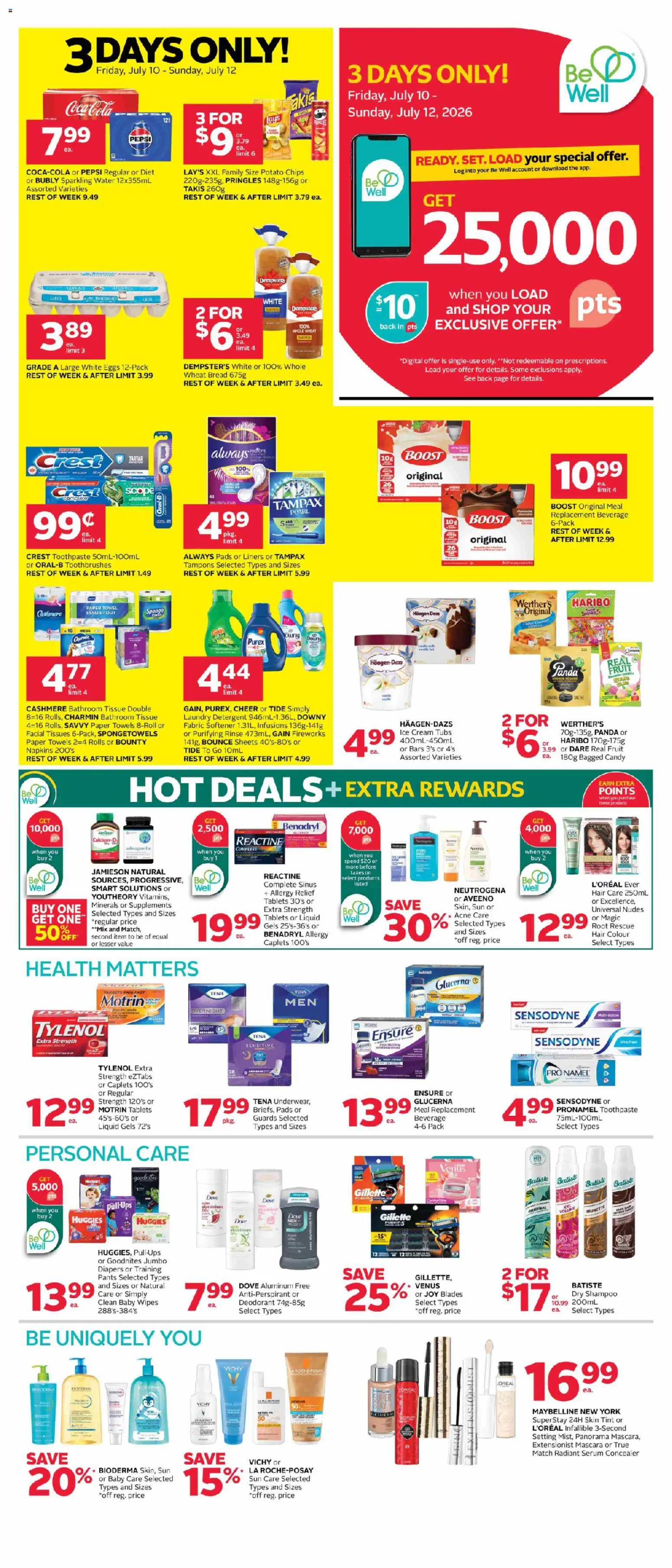 Rexall Flyer from Jul 10, 2026 - Unlock Huge Savings | Canada