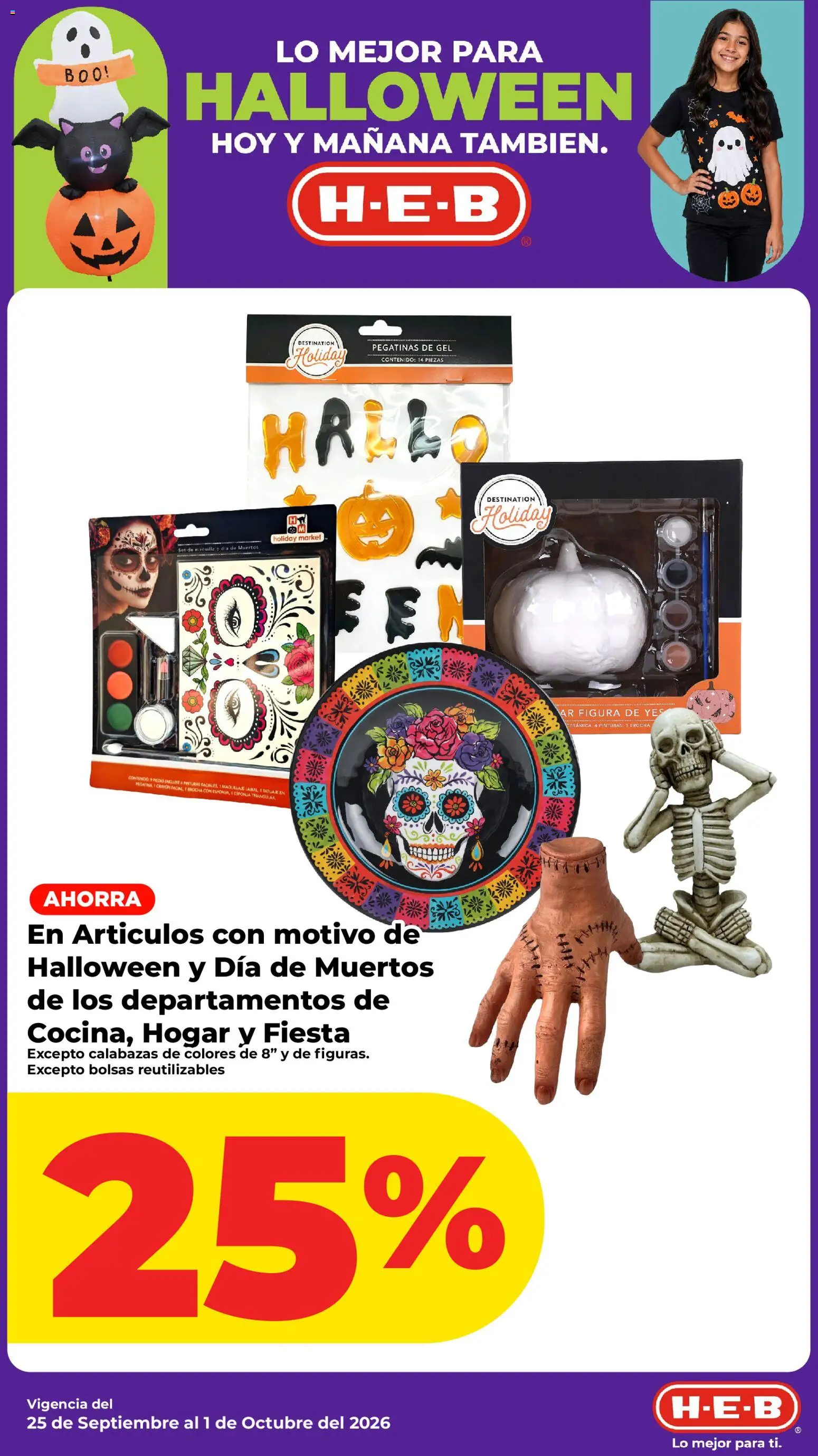 H-E-B folleto Folleto in México
