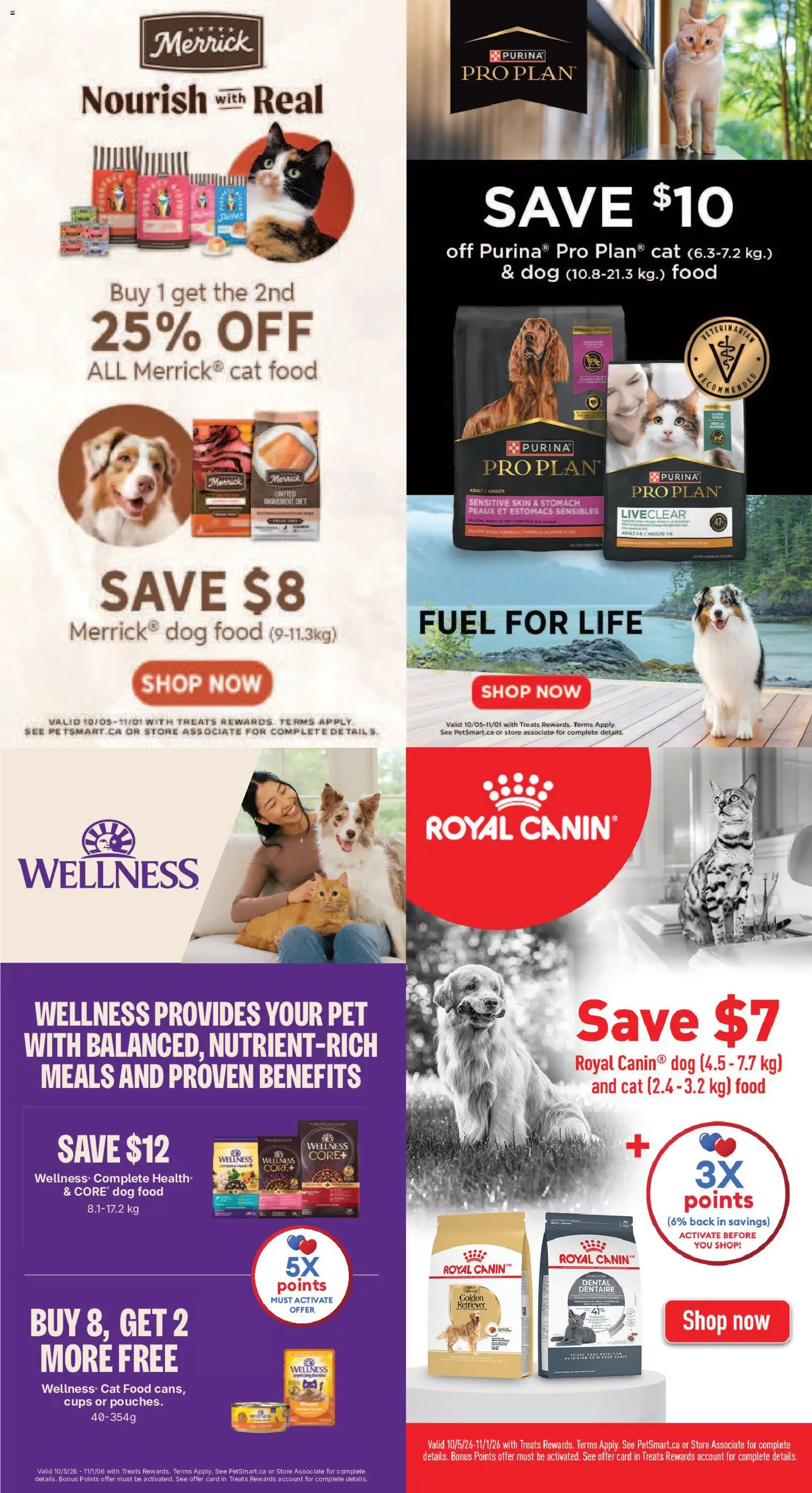 Petsmart weekly flyer / circulaire Flyer in Canada