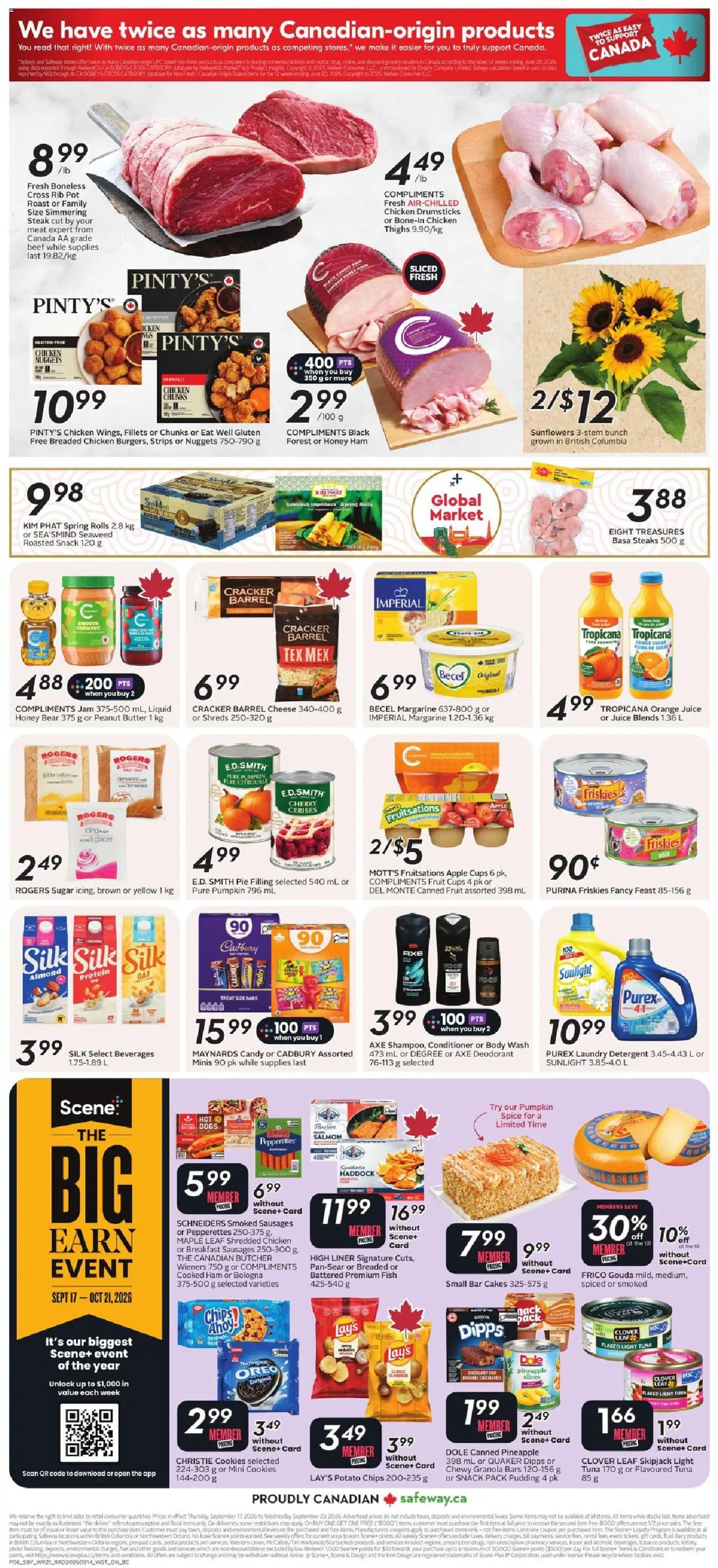 Safeway weekly flyer / circulaire Flyer in Canada