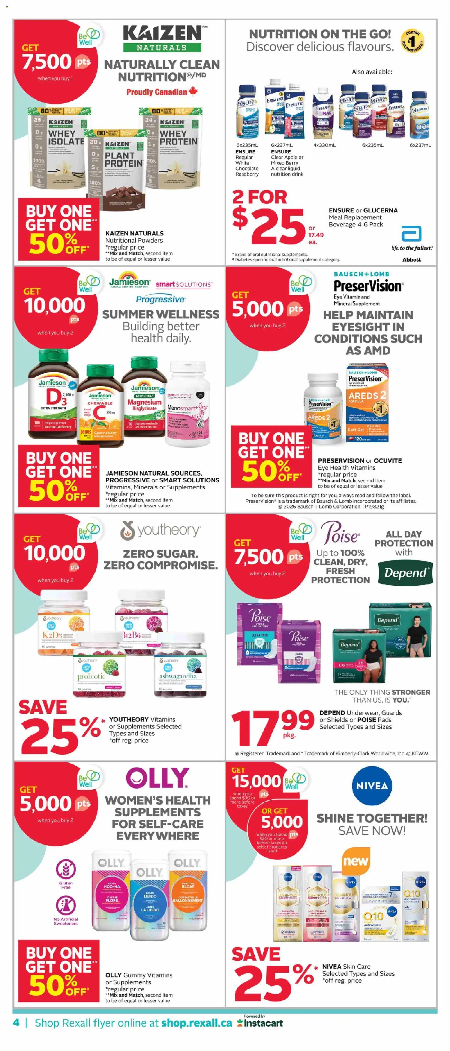 Rexall Flyer from Jul 3, 2026 - Unlock Huge Savings | Canada