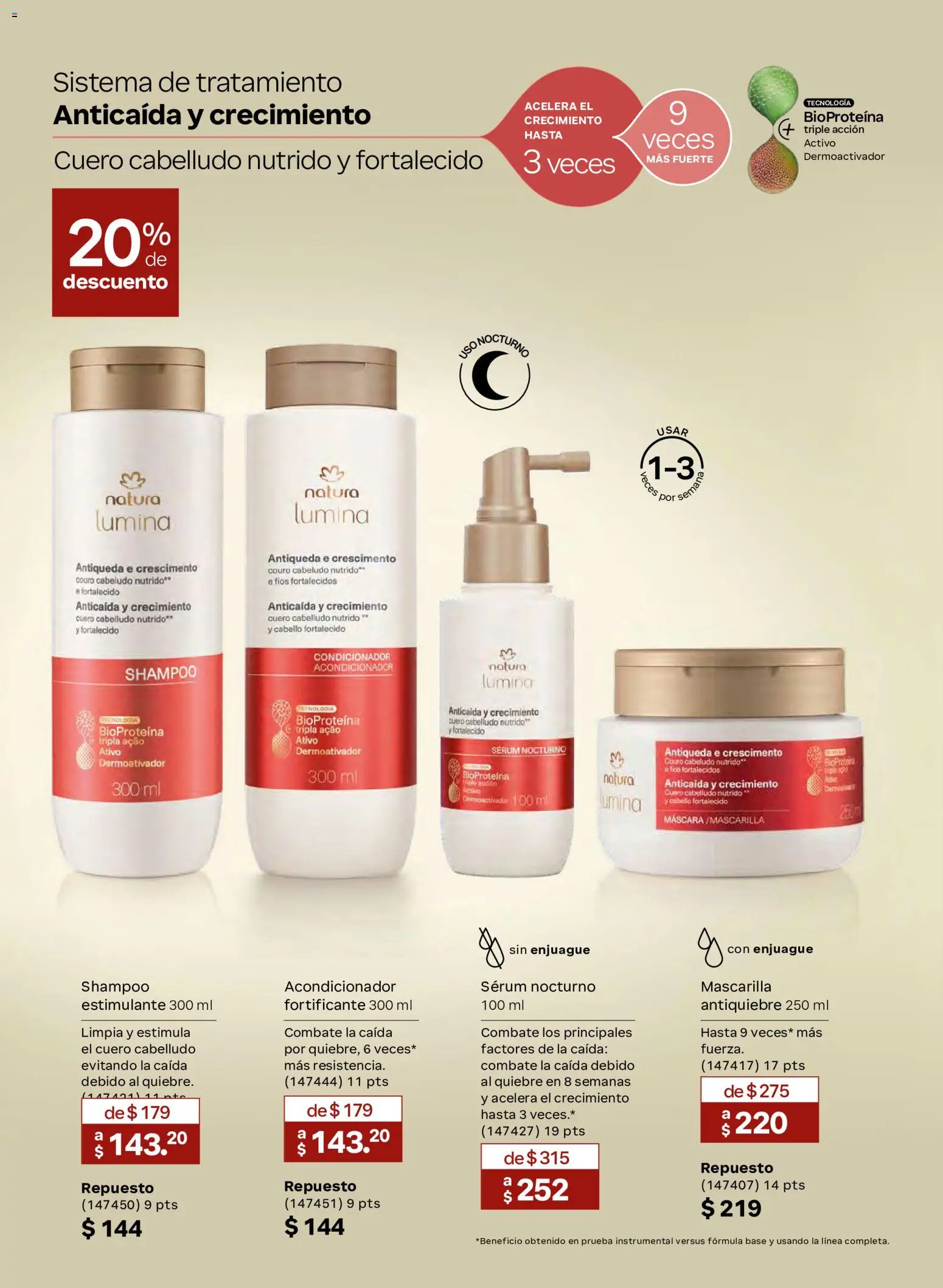 Natura campaña 17 2026 Folleto in México