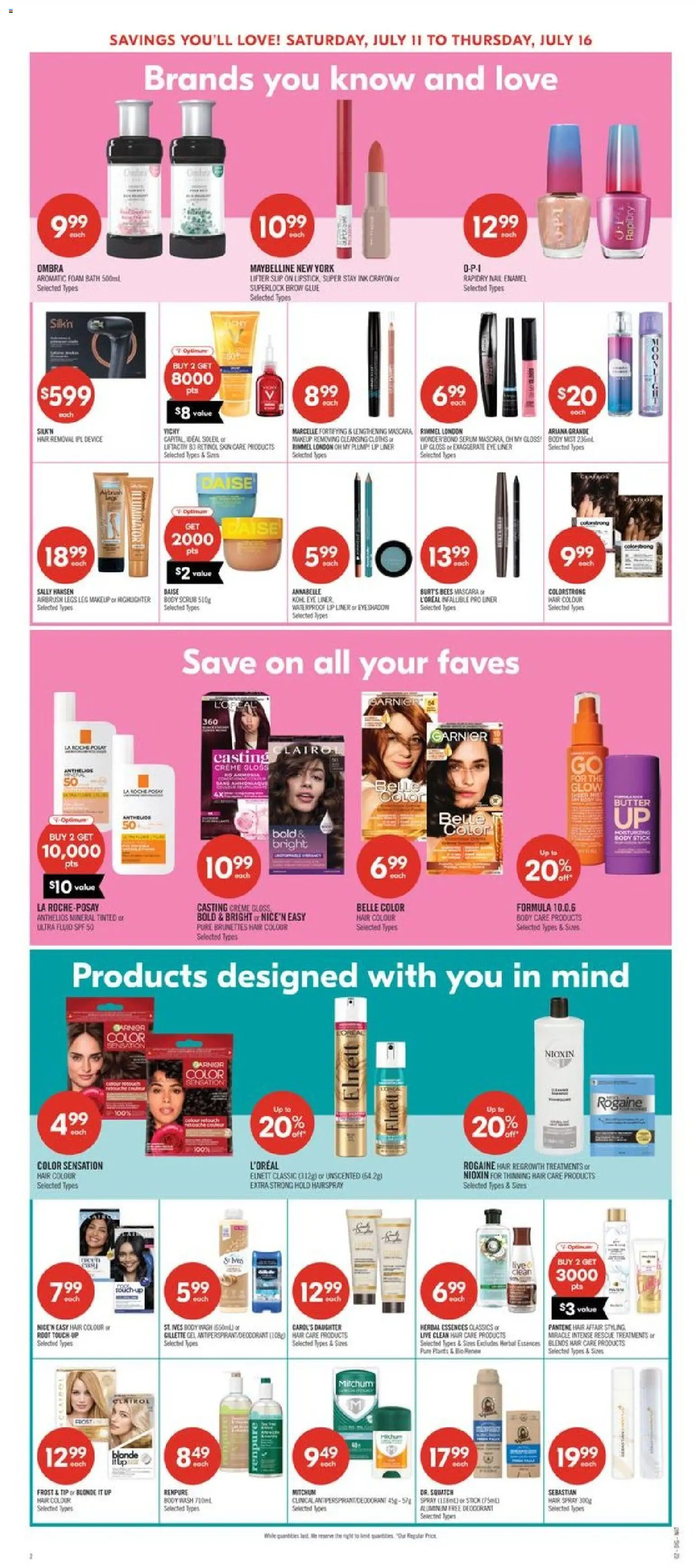 Shoppers Flyer from Jul 10, 2026 - Unlock Huge Savings | Canada