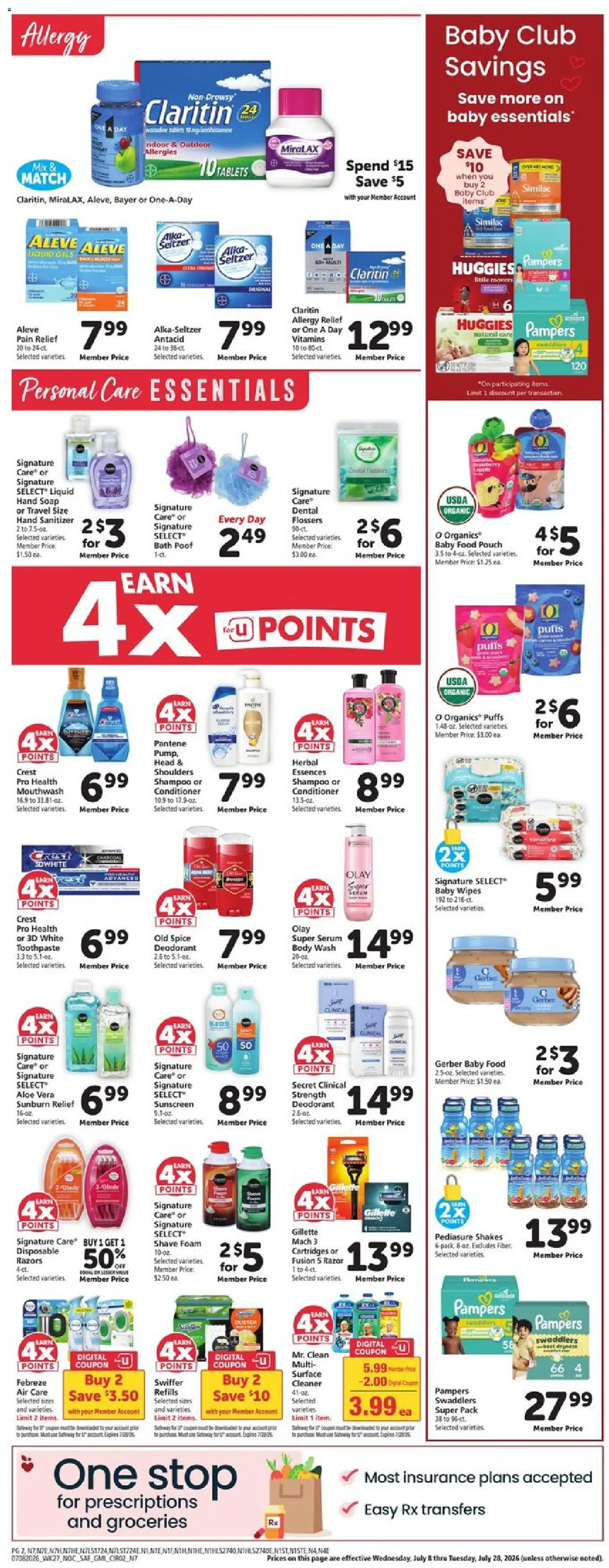 What's in Store at Safeway? New Ad Reveals All from 07/08/2026! | United States
