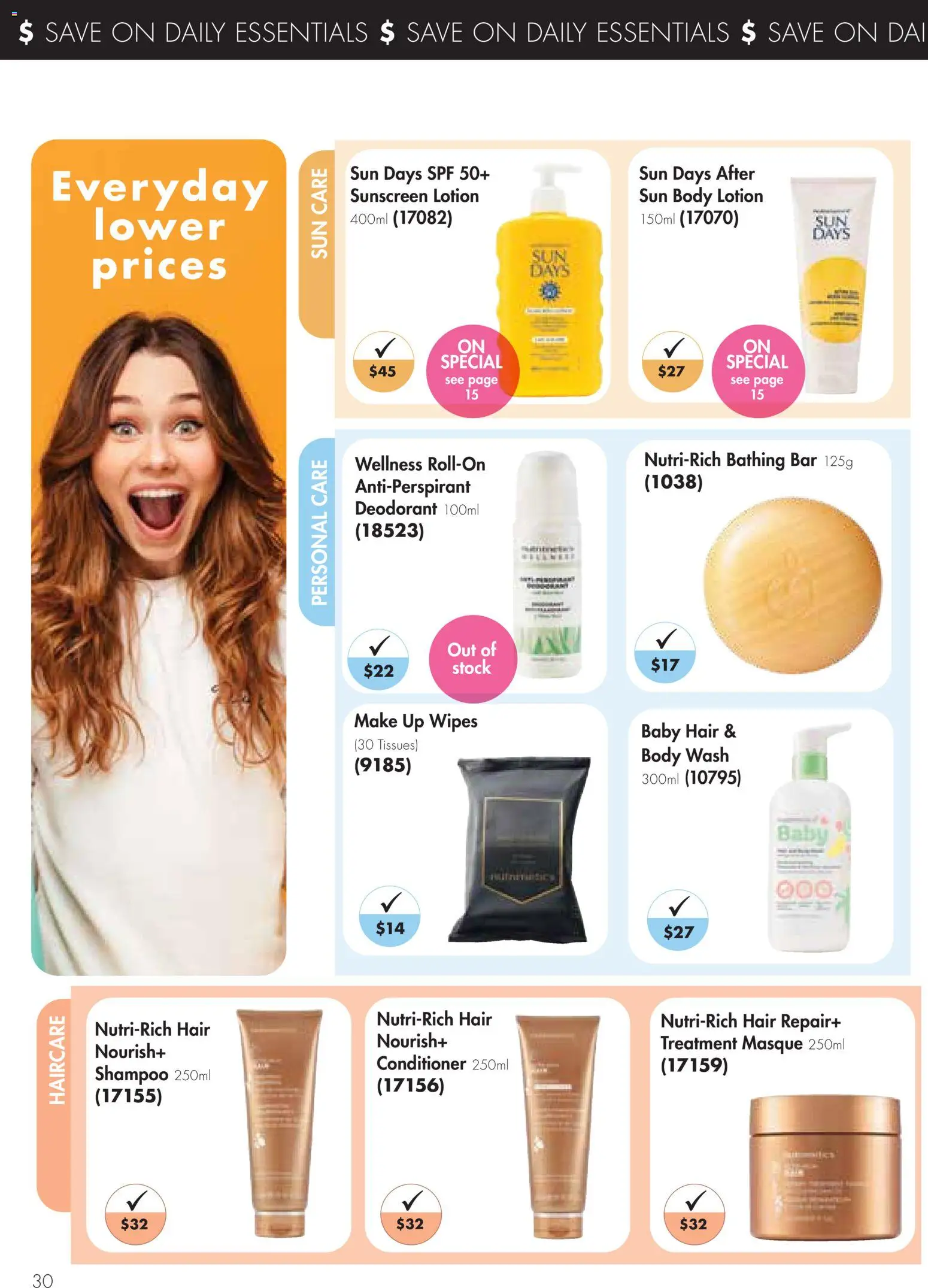 Nutrimetics 58 Years of Nutri-Glow Catalogue in Australia