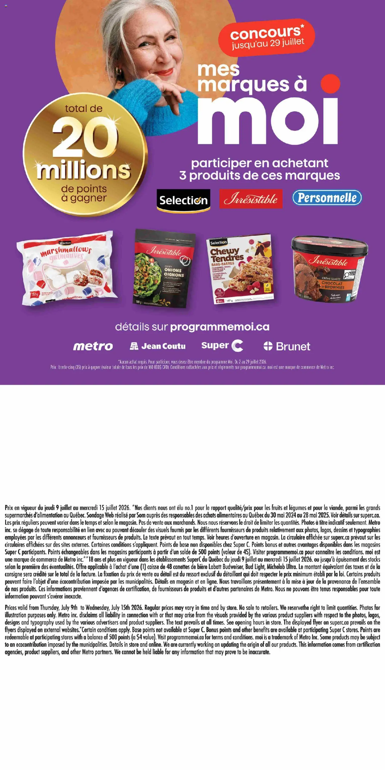 Super C Flyer from Jul 9, 2026 - Unlock Huge Savings | Canada