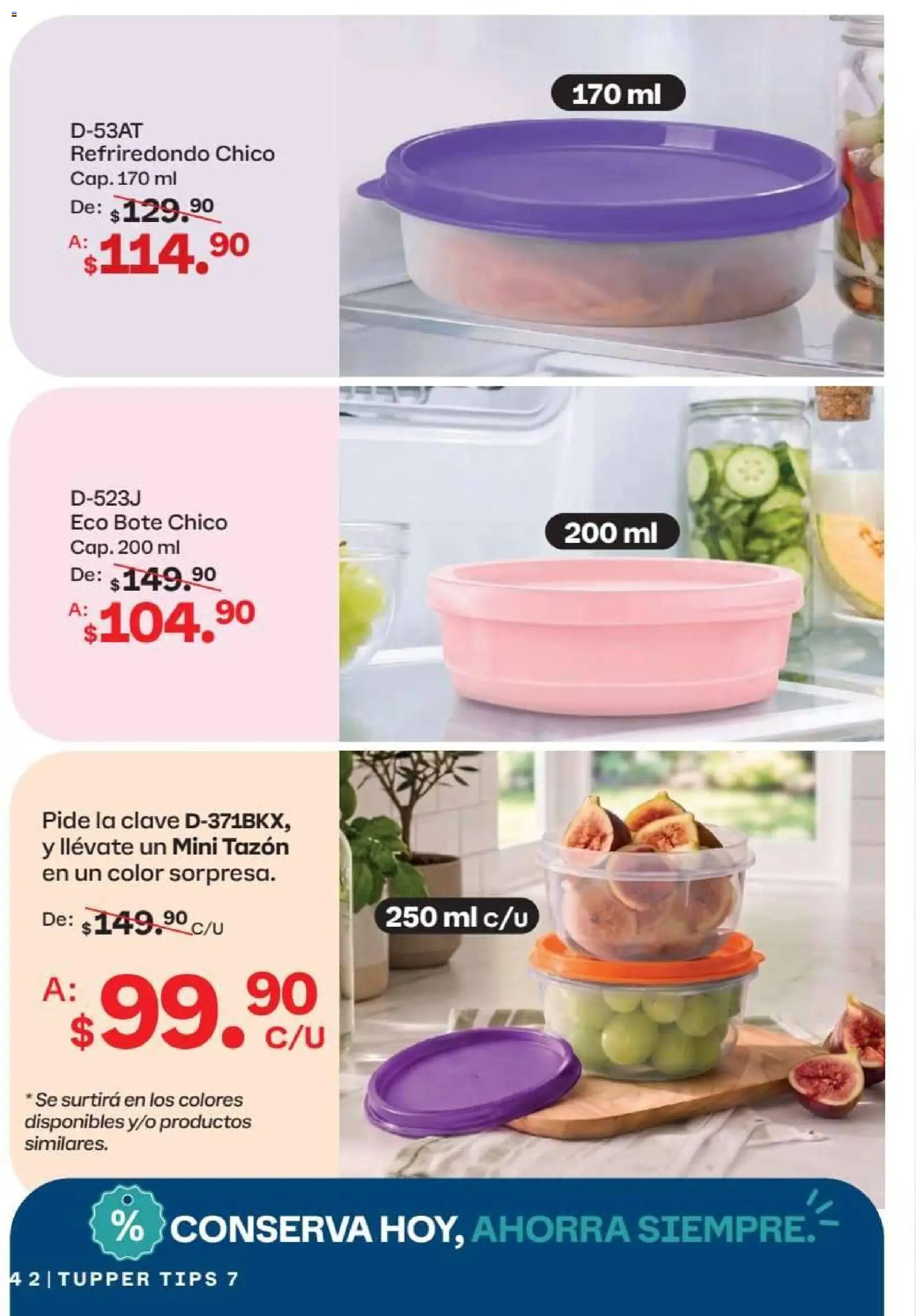 ¡El último » catálogo de Tupperware para Julio « está aquí! Descubre las SUPER OFERTAS. | México
