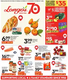 Longos Longo`s weekly flyer / circulaire