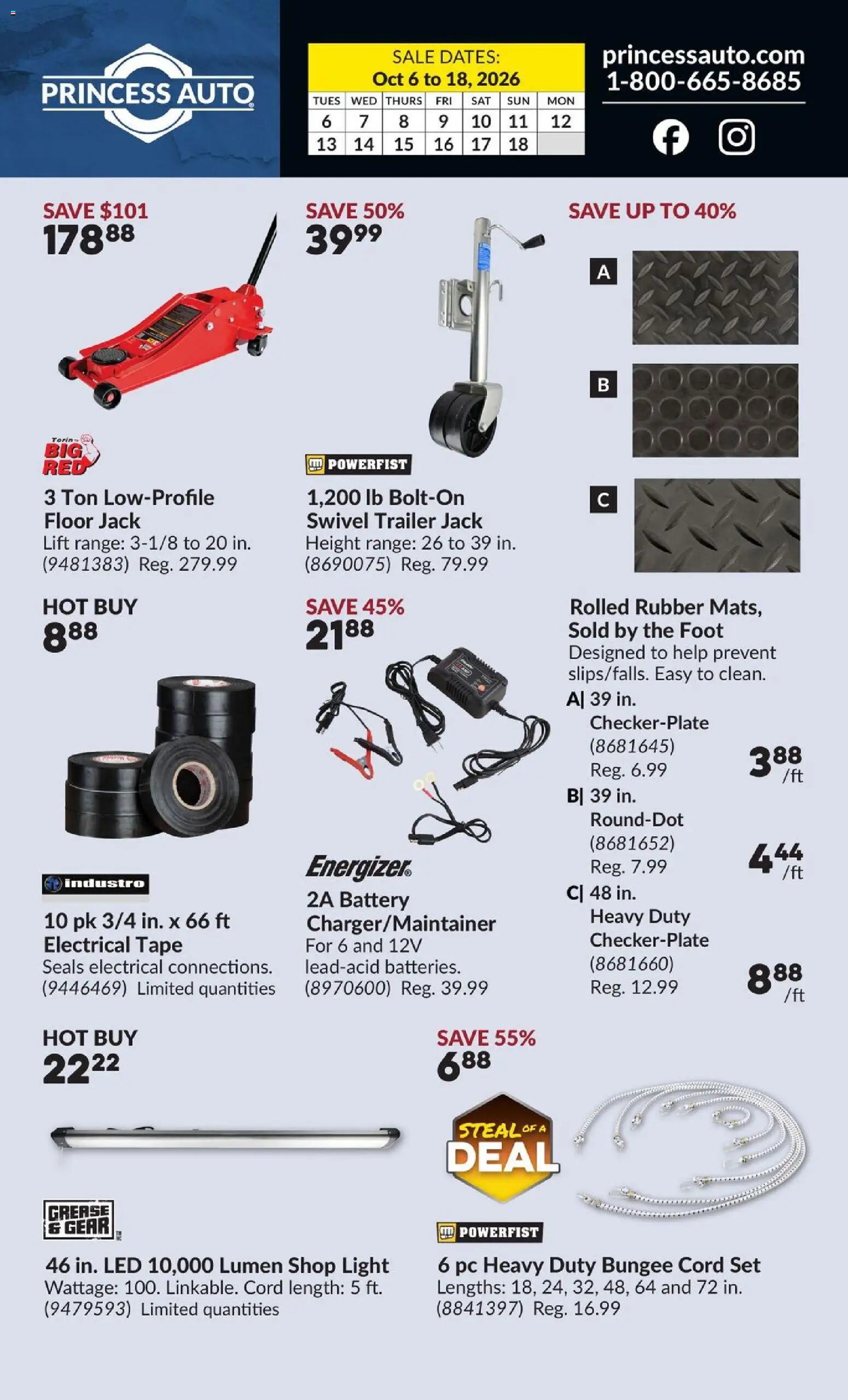 Princess Auto flyer - 2 Week Sale! Flyer in Canada
