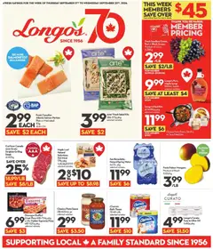 Longos Longo`s weekly flyer / circulaire