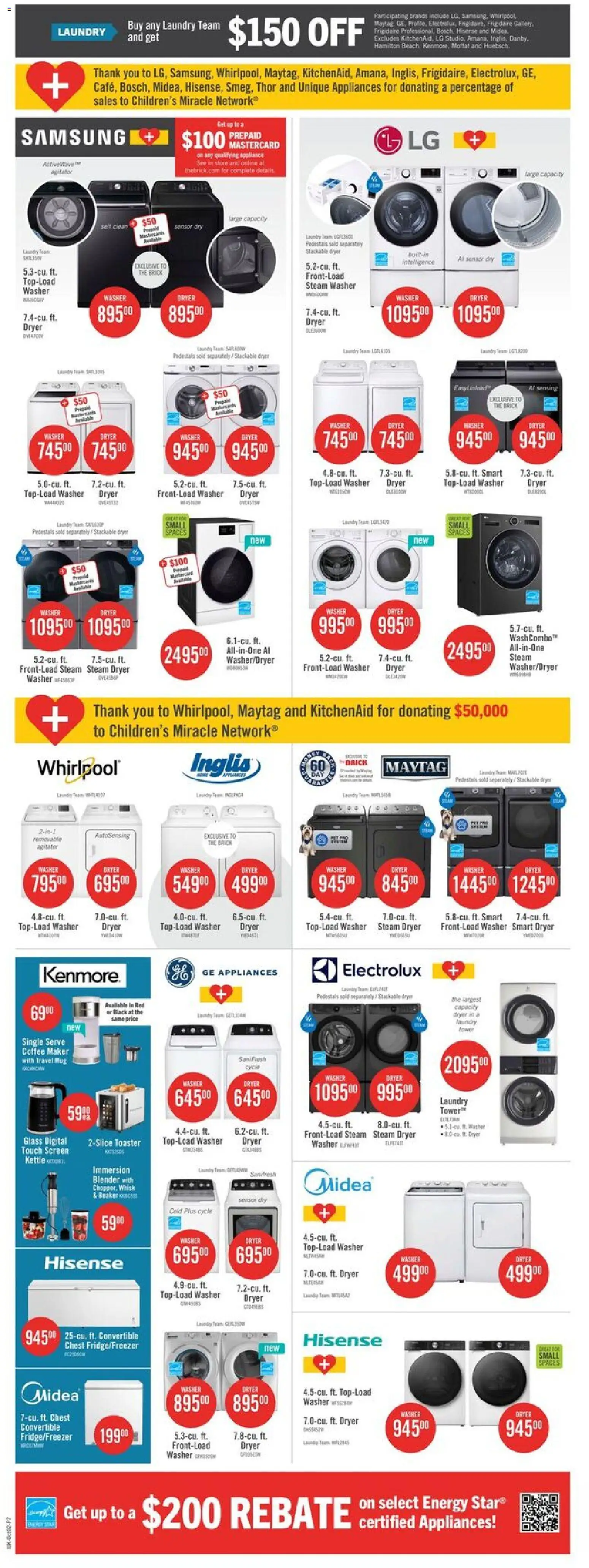 The Brick weekly flyer / circulaire Flyer in Canada