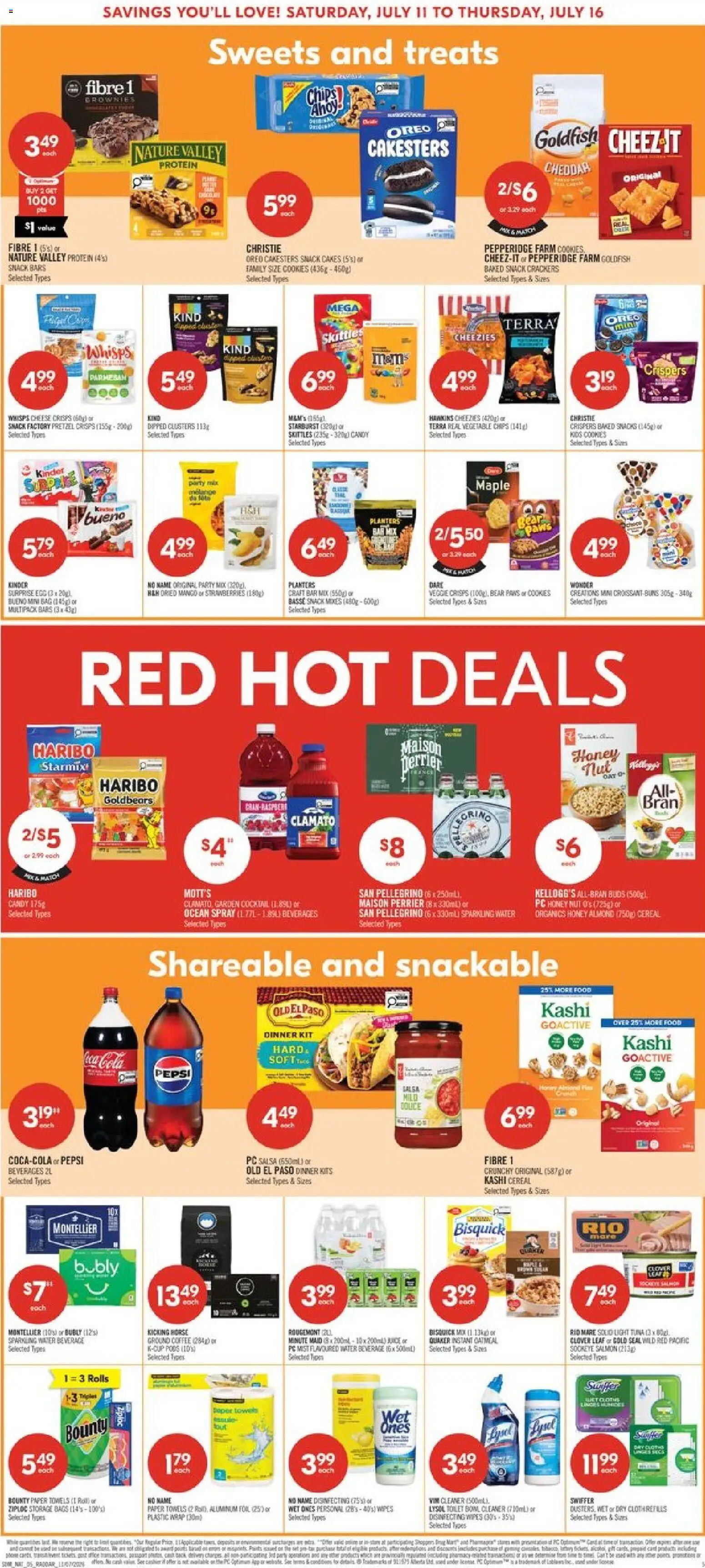 Shoppers Flyer from Jul 10, 2026 - Unlock Huge Savings | Canada
