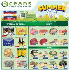 Oceans Oceans weekly flyer / circulaire