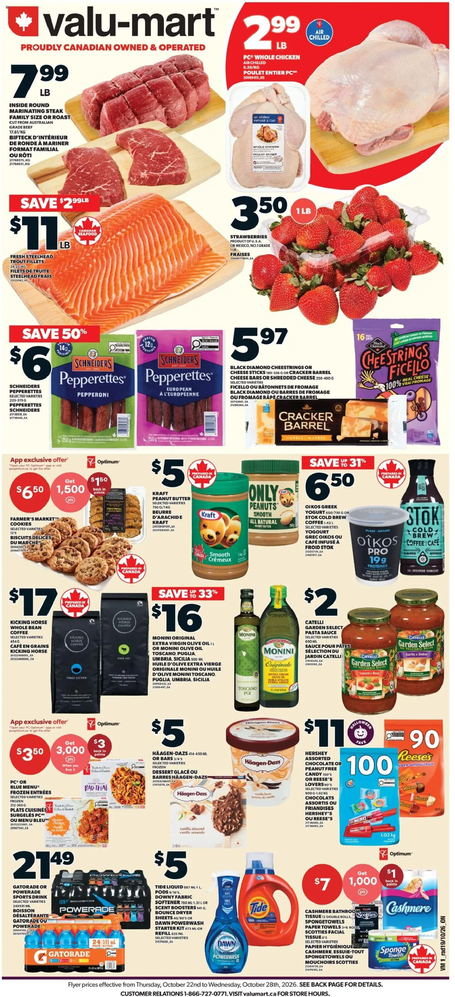 Valu Mart weekly flyer / circulaire Flyer in Canada