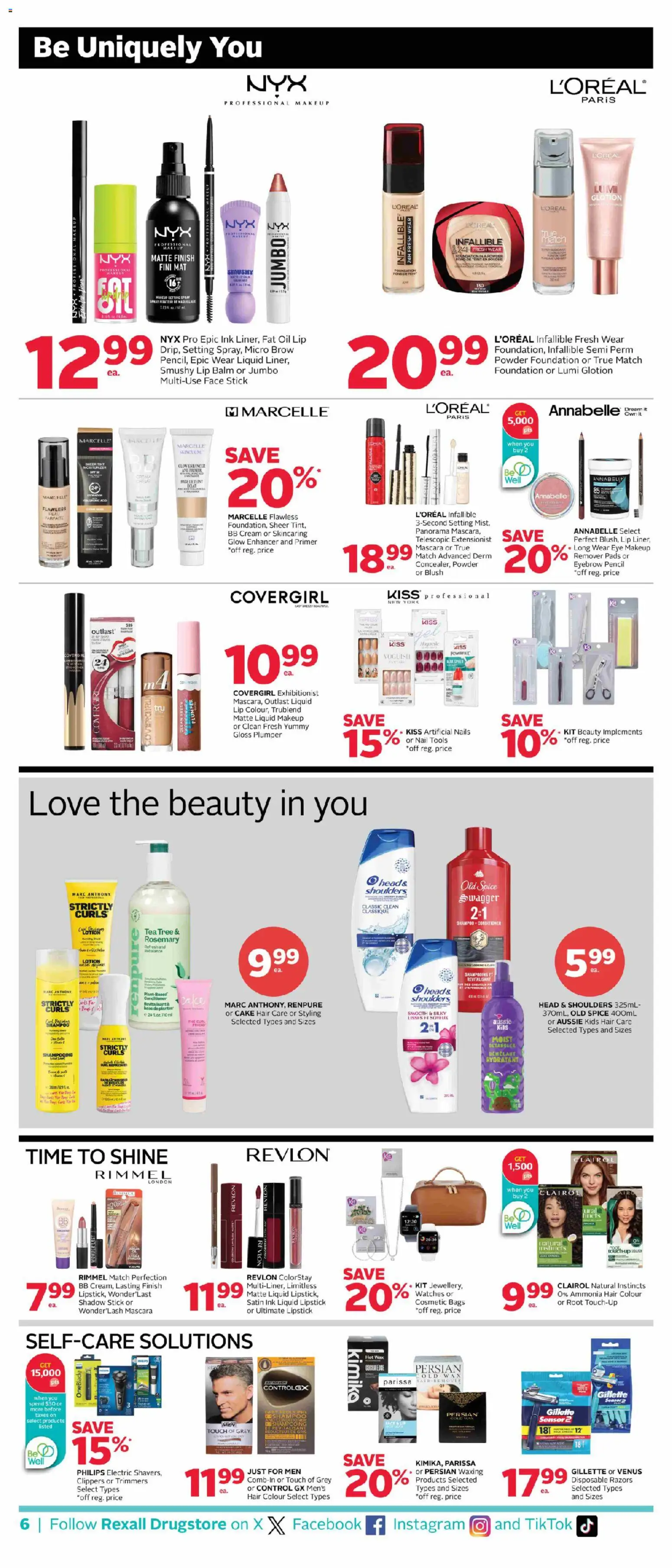 Rexall weekly flyer / circulaire Flyer in Canada