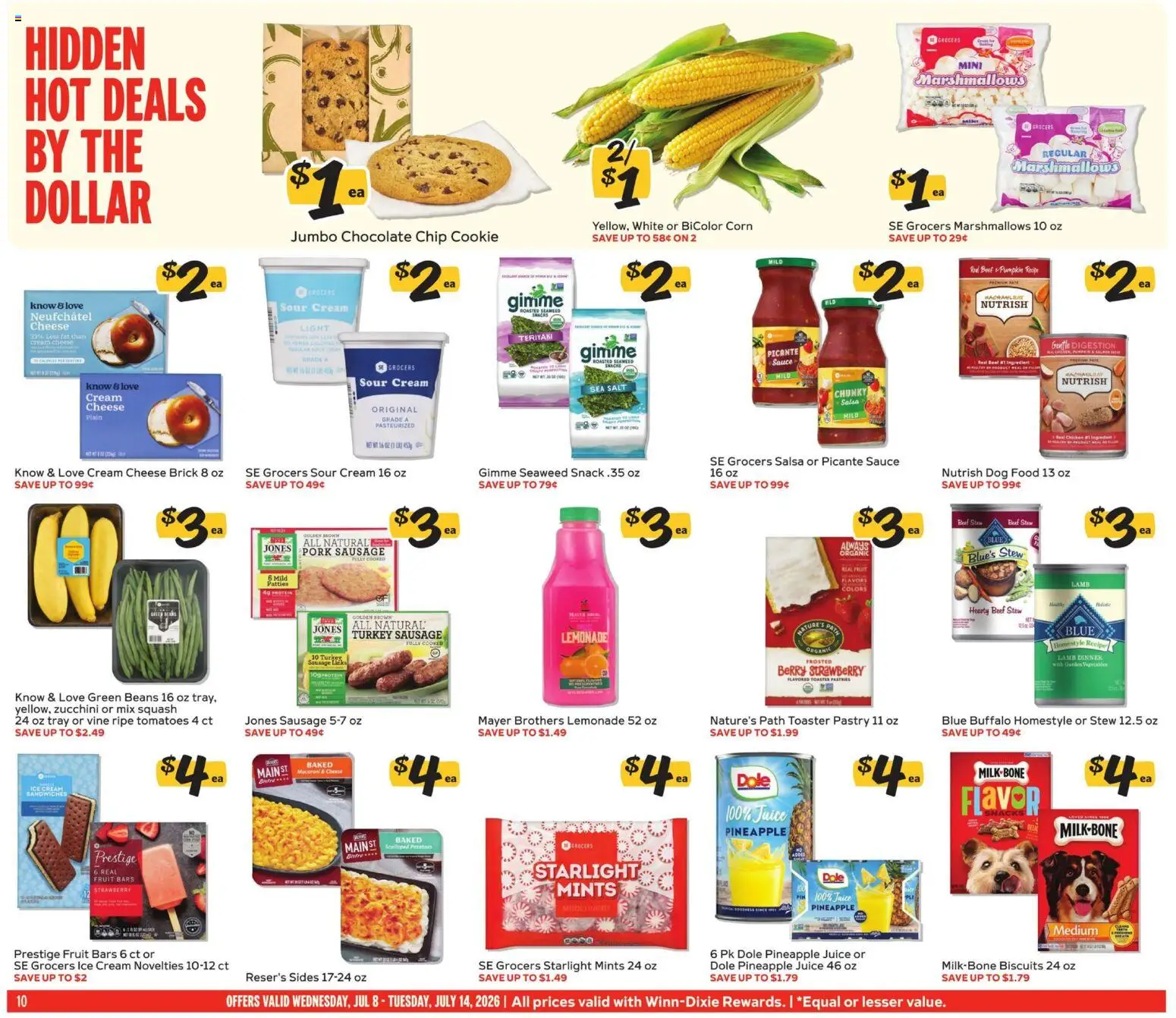 The new Winn Dixie flyer is now online. See all July offers on your mobile and save! | United States