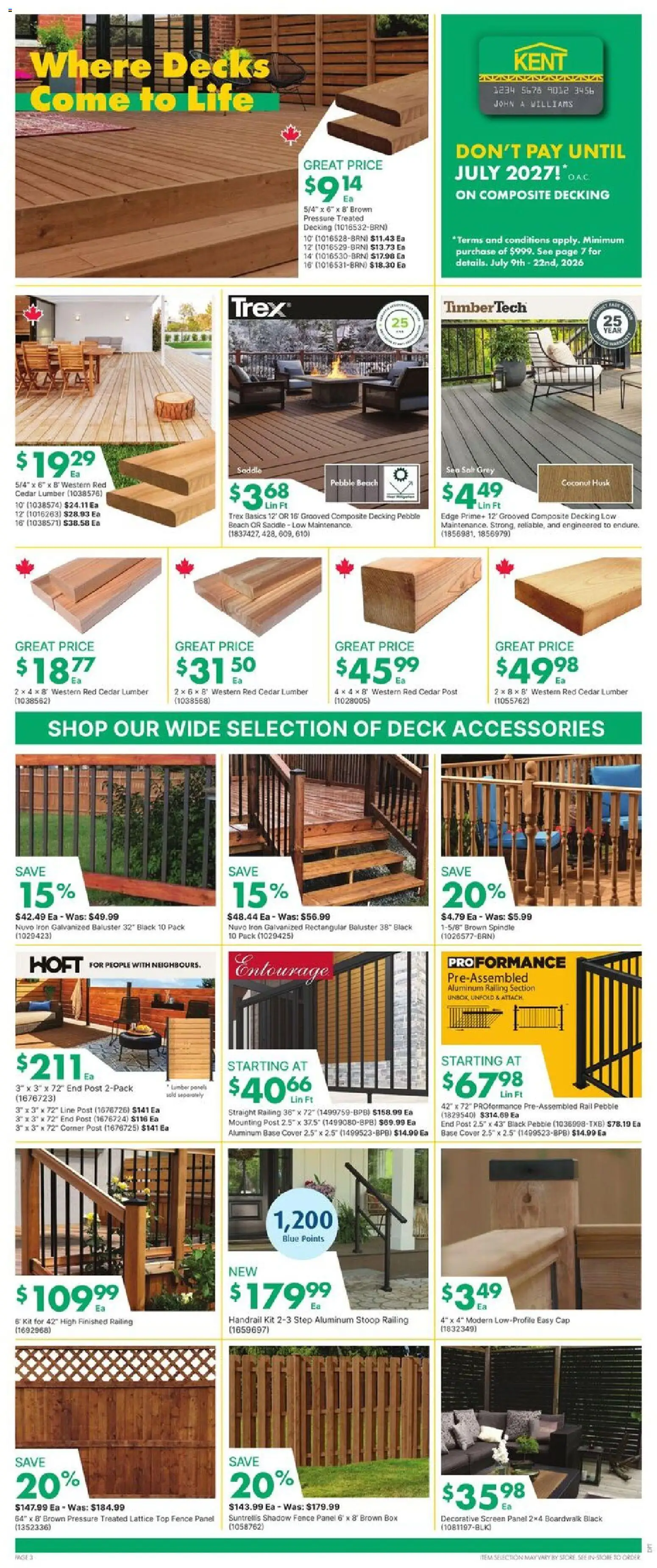 Kent Flyer from Jul 9, 2026 - Unlock Huge Savings | Canada