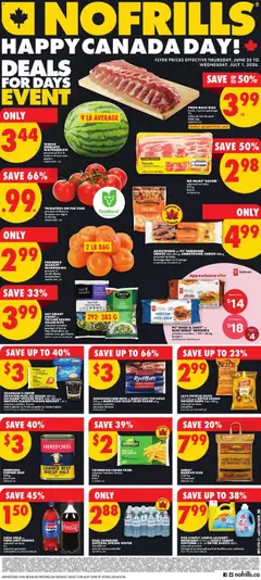 No-frills No Frills weekly flyer / circulaire
